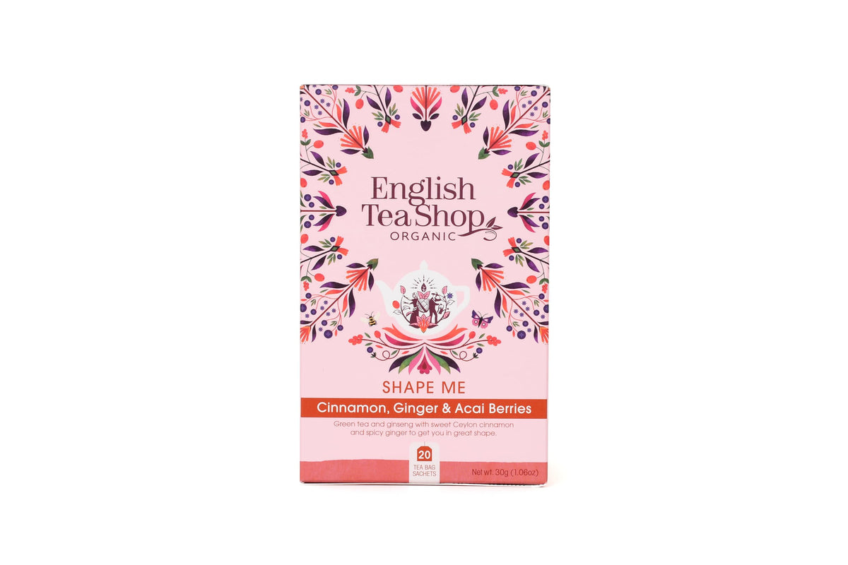 English Tea Shop Shape Me Black Tea - 20 Tea Bag Sachets, 40g 1