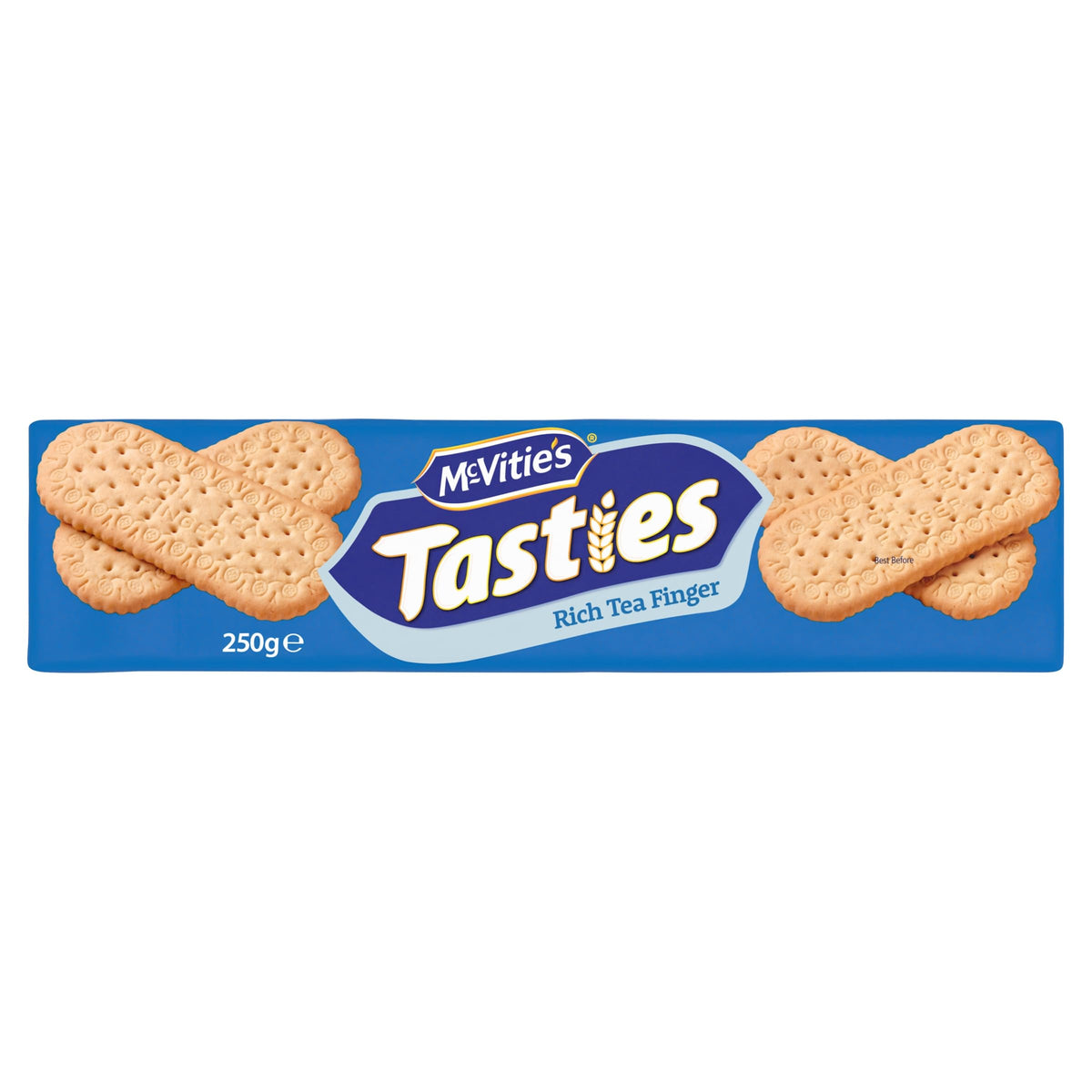 McVitie's Rich Tea Finger Biscuits - Classic Taste, Crisp Texture | 250 g (Pack of 4) 3