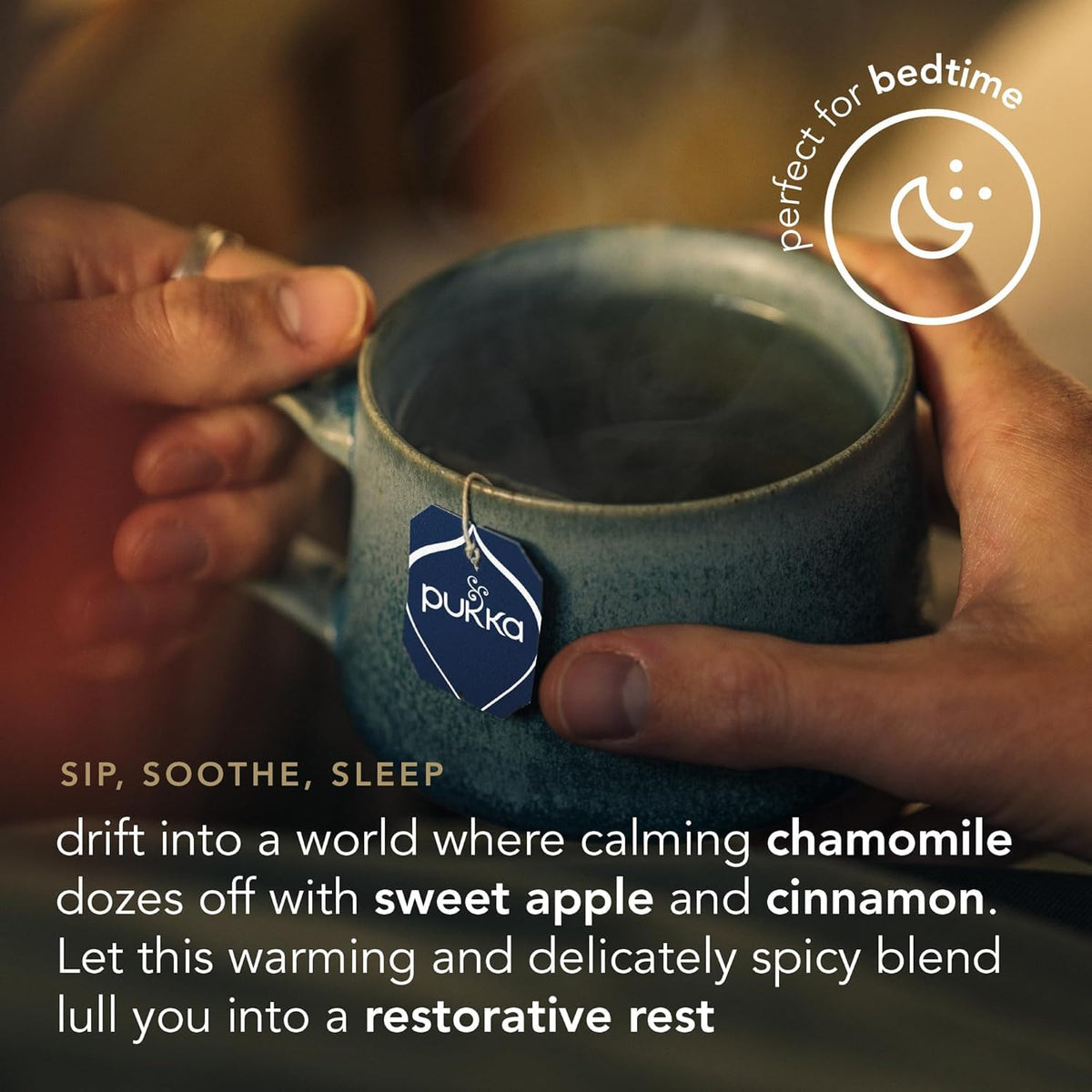 Pukka Herbs Night Time Apple Chai Organic Herbal Sleep Tea - Promotes Relaxation, Supports Sleep 2