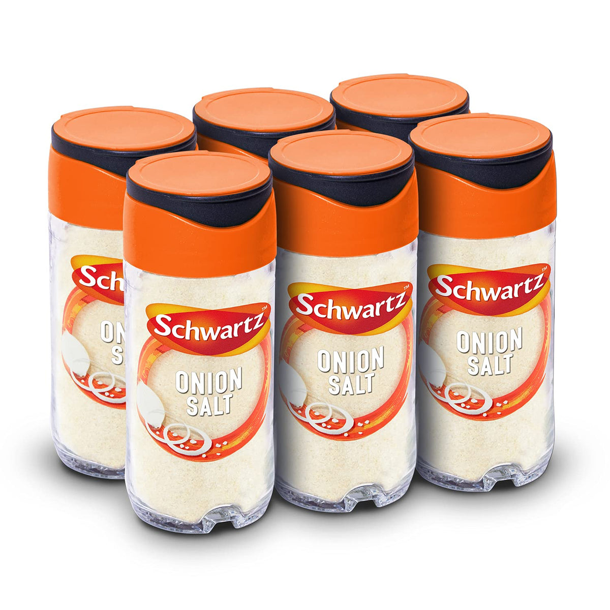 Schwartz Onion Salt - Blend with Onion & Salt | 6 x 65g Jars