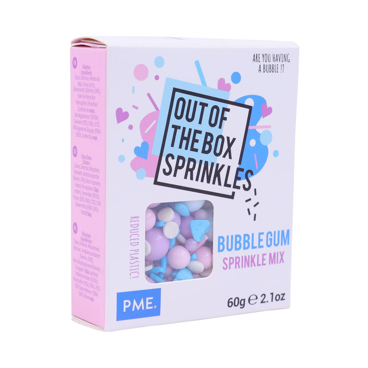 PME Out the Box Bubble Gum Sprinkle Mix - 60g 1