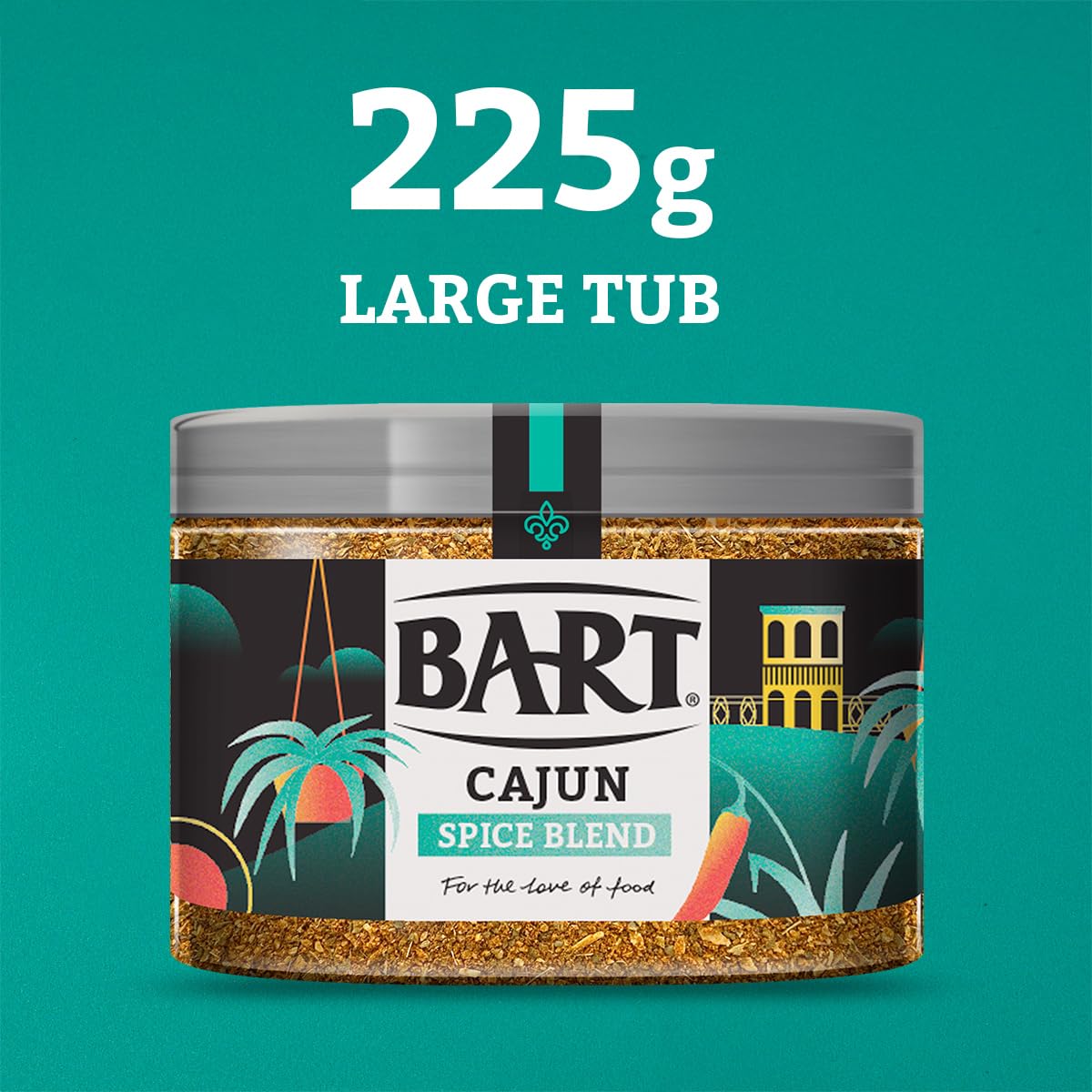 BART Cajun Seasoning - Spicy & Peppery Blend | 225g | Powder 3