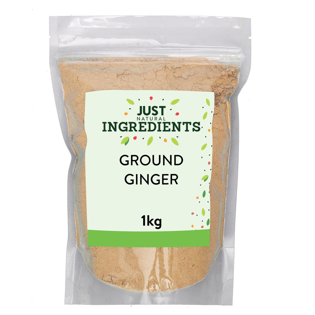JustIngredients Ground Ginger Powder - Authentic Indian Spice, 1kg