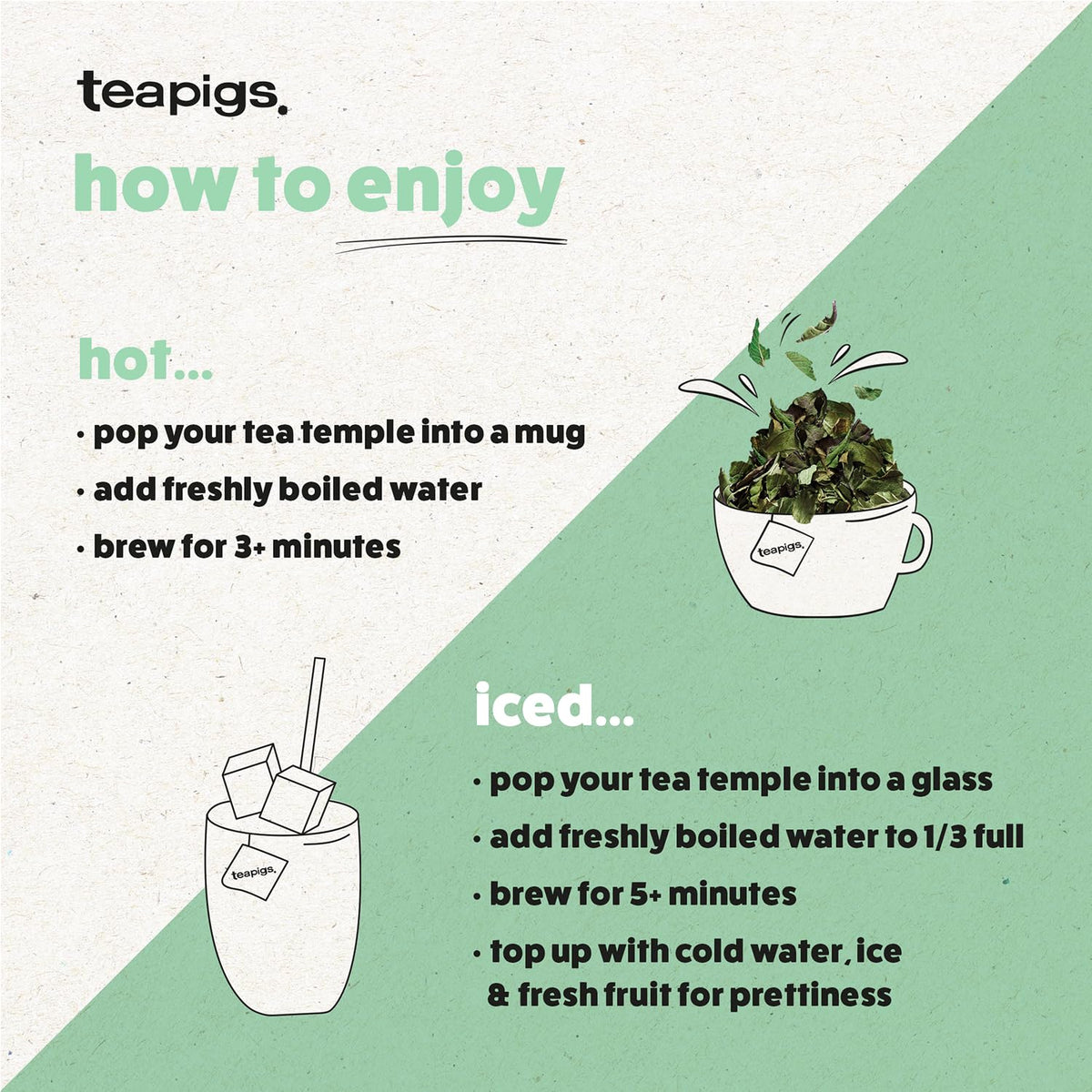 teapigs Chai Tea Bags - Authentic Spiced Blend, Whole Leaf Quality, 100 Count (Pack of 2) 5