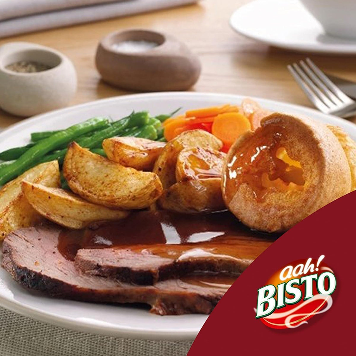 Bisto Gluten Free Reduced Salt Gravy Granules - 1.9kg Pack | Vegetarian & Vegan Friendly 3