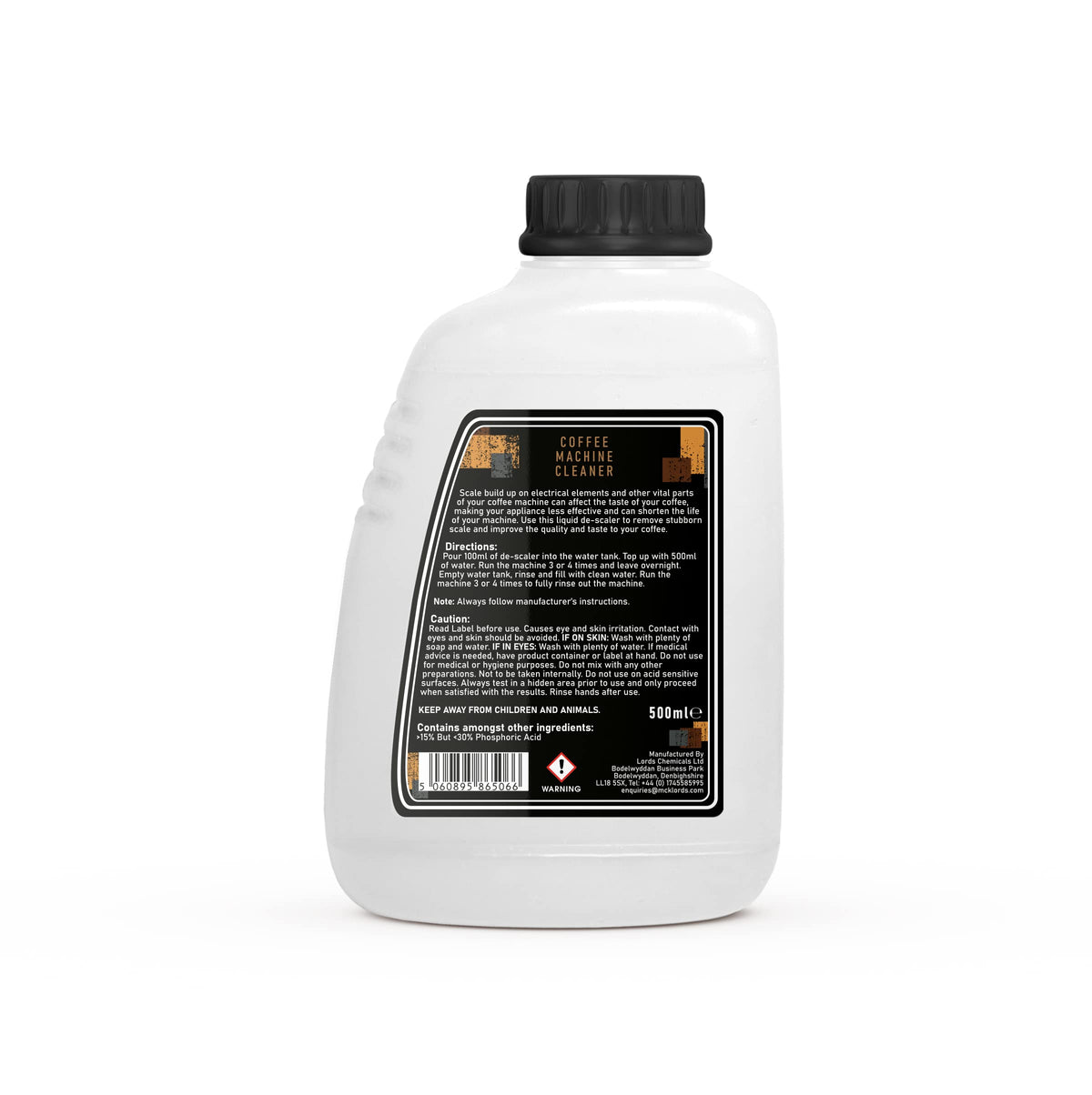 Mista Barista Coffee Machine Cleaner and Descaler - 5 Applications | 500ml Liquid