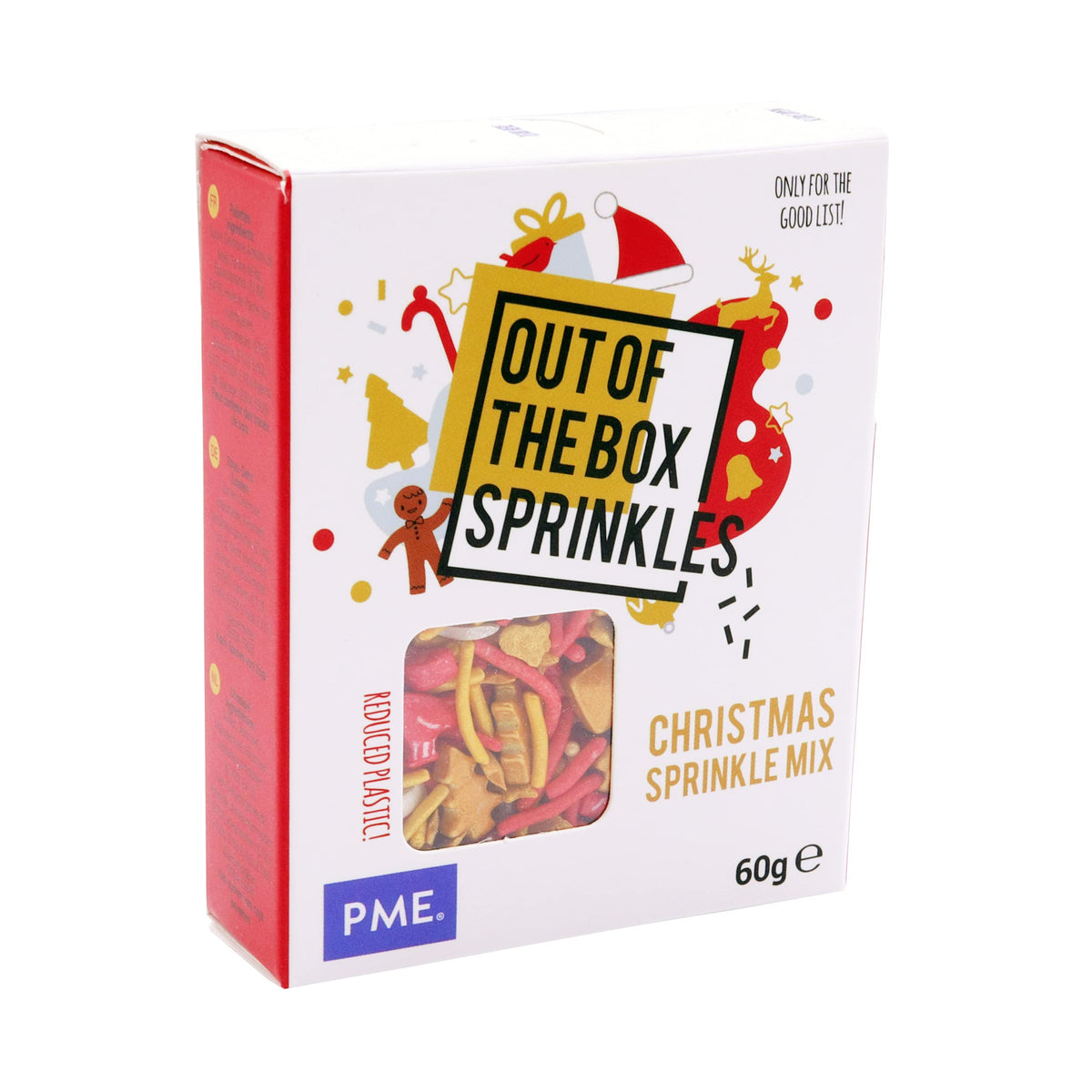 PME Out the Box Sprinkle Mix - Christmas Themed Decorations | 60g 1