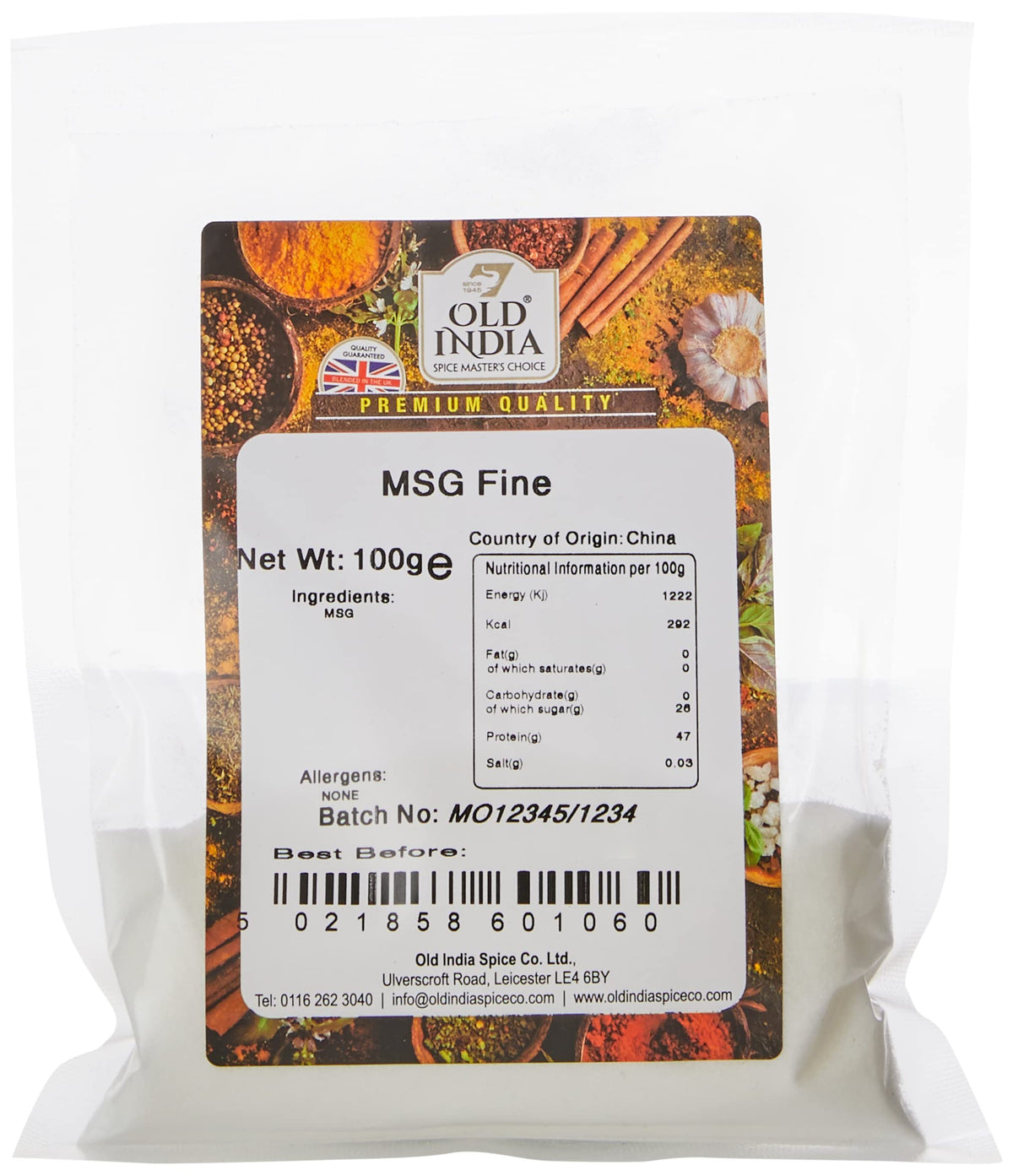 Old India MSG Seasoning Powder - 100g 2