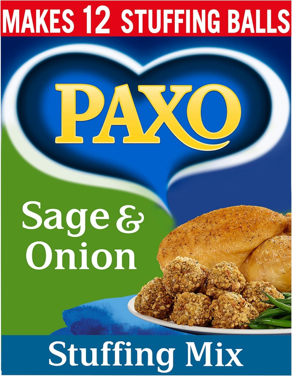 Paxo Sage & Onion Stuffing Mix - 170g