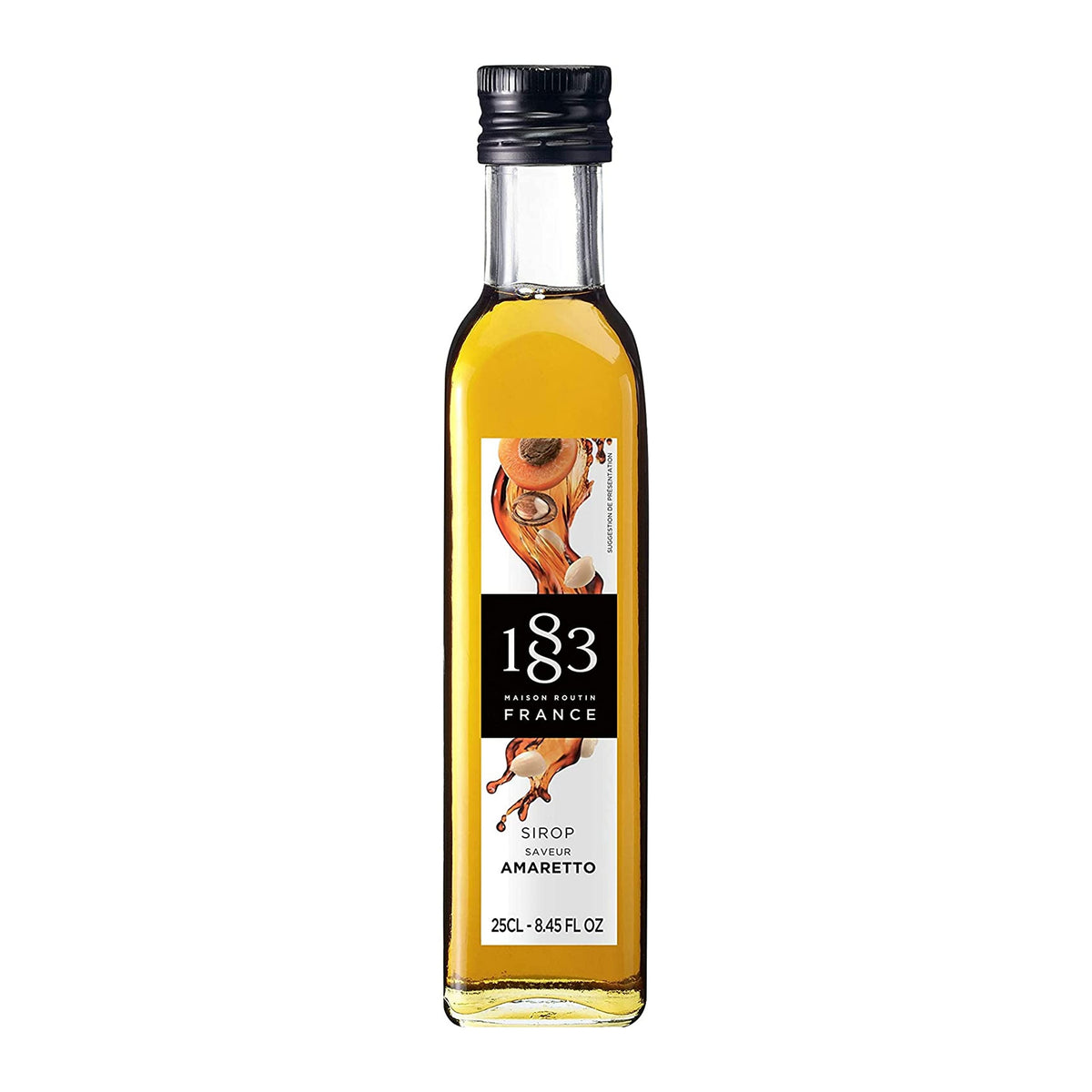 1883 Maison Routin Amaretto Syrup - 250ml Glass Bottle