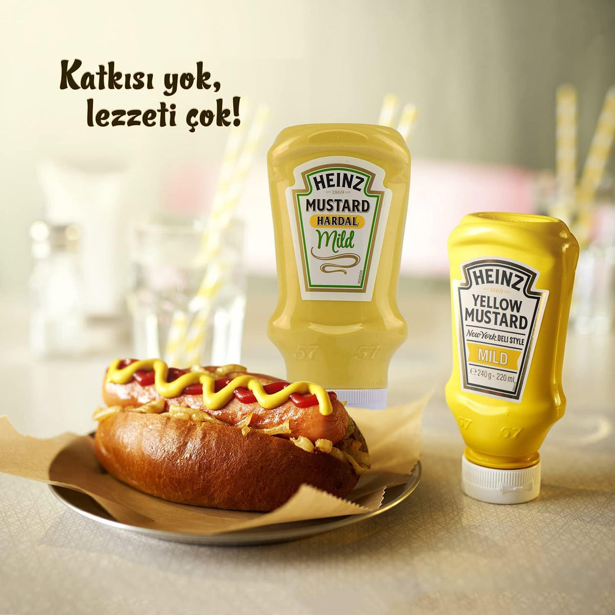 Heinz Mild Yellow Mustard - 240g Pack of 2 4