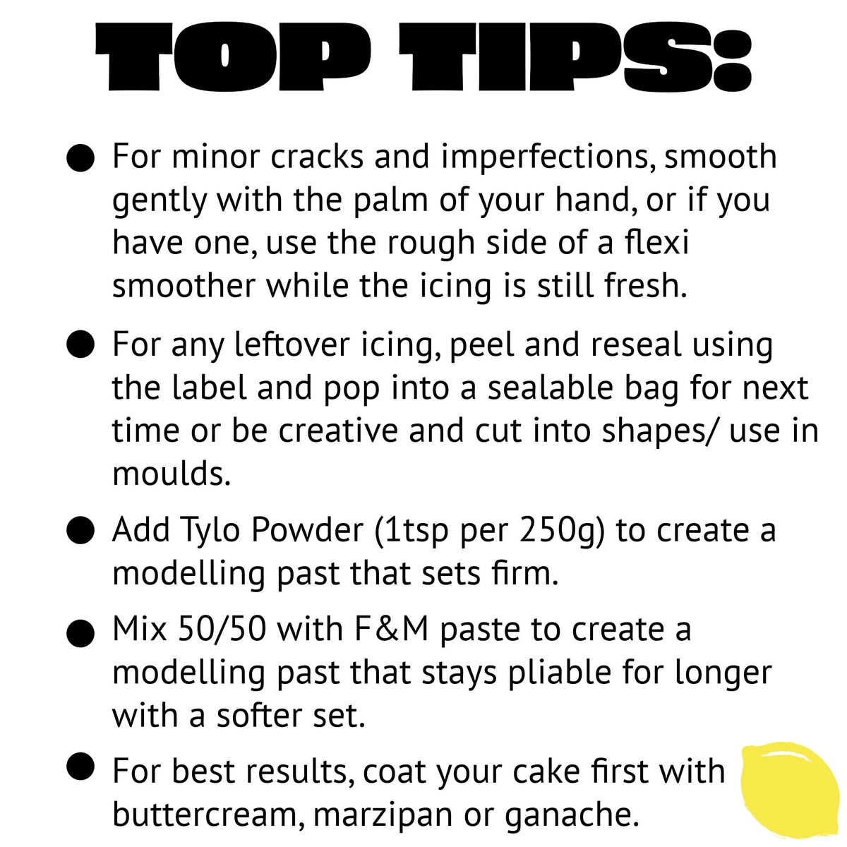 Renshaw Extra Sicilian Lemon Flavoured Fondant Icing - Extra Firm & Stretchy for Perfect Cake Coverage | 1 kg 4