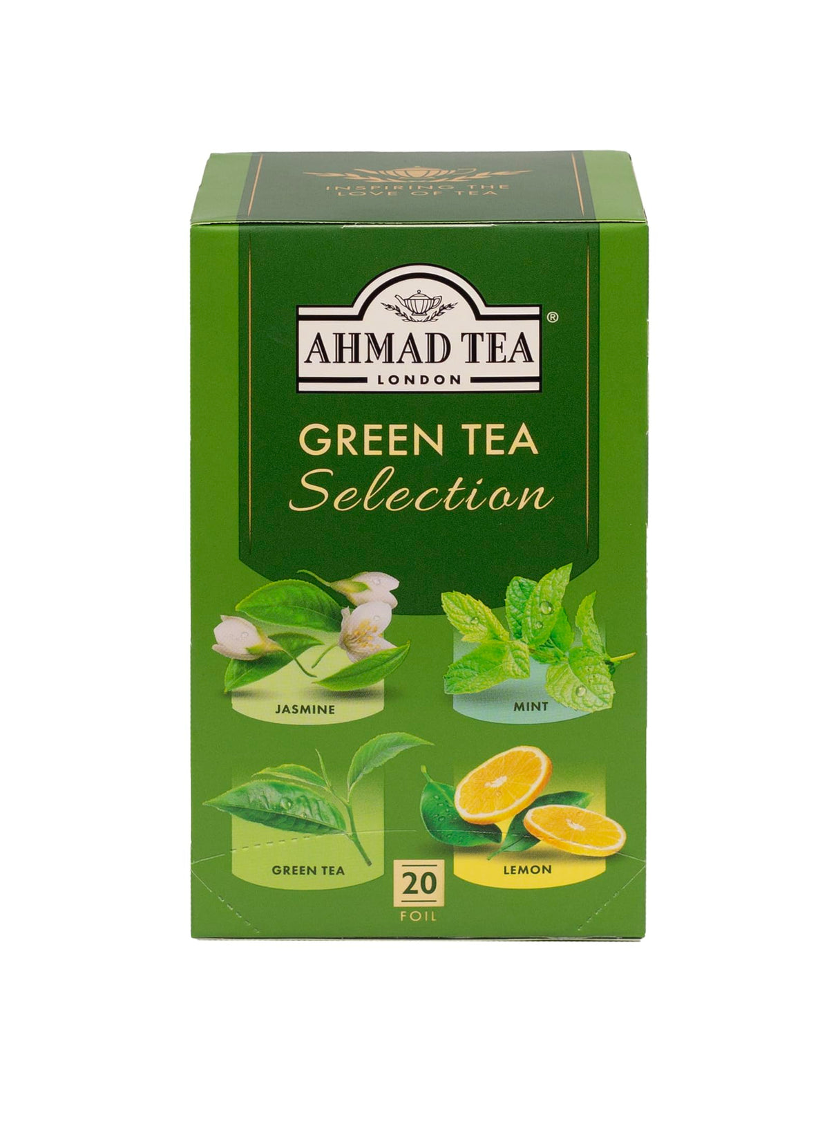 Ahmad Tea Green Tea Selection Pack - 20 Teabags