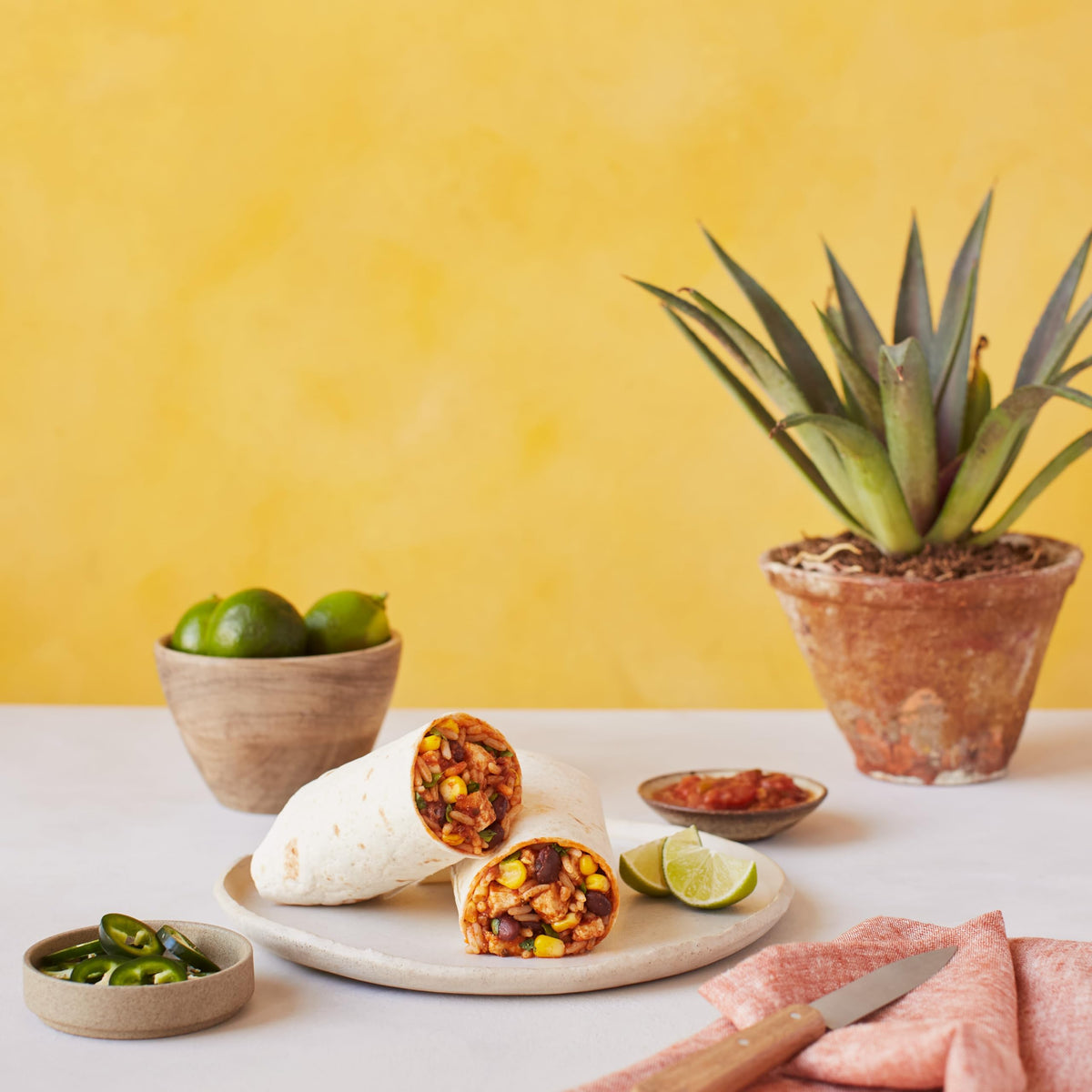 The Spice Tailor Mexican Burrito Meal Kit - Chipotle & Lime Sauce (5-Pack) 4