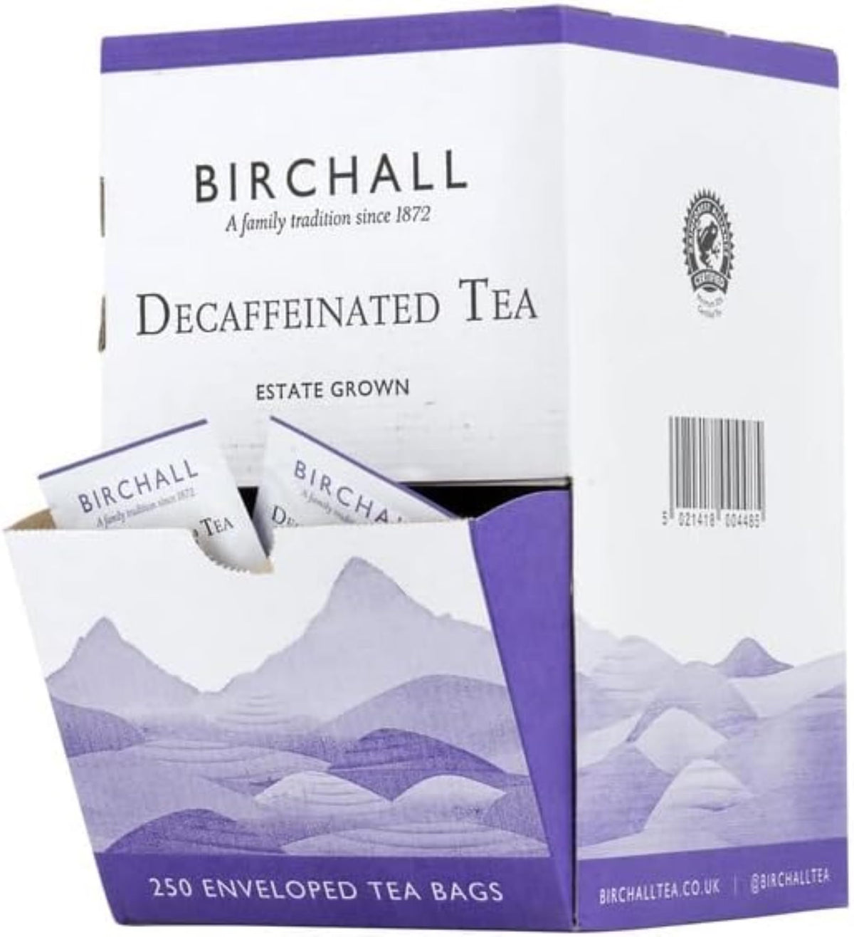 Birchall Decaffeinated Breakfast Tea Bags - 250 Bags | Rainforest Alliance Certified