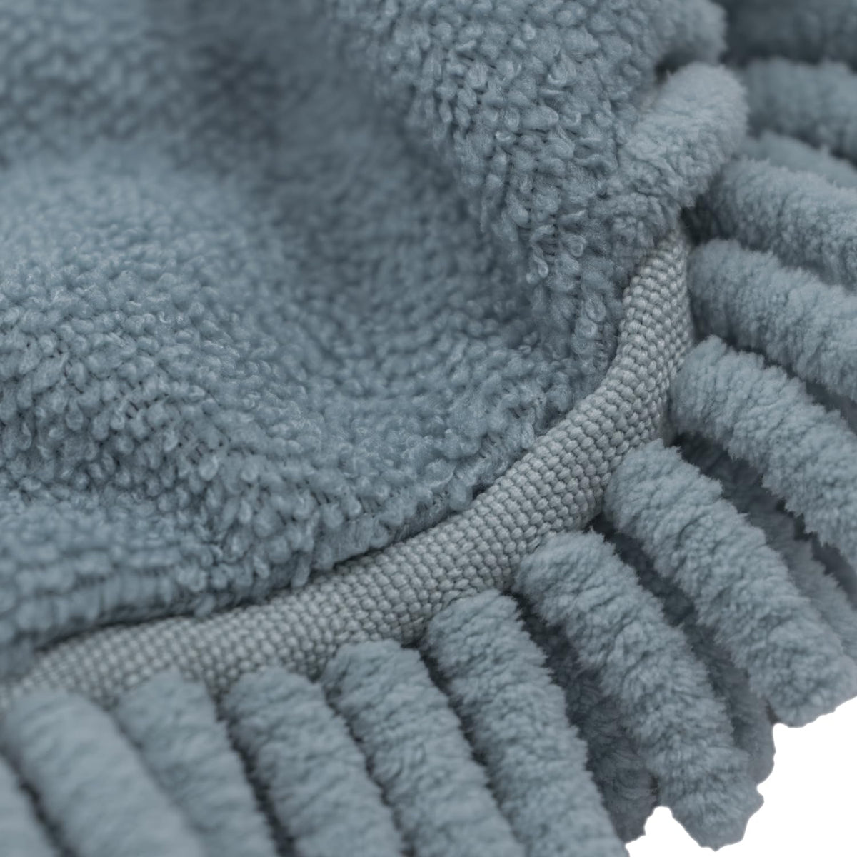 JVL Microfibre Cleaning Hand Mitt - Reusable Dusting & Polishing Glove | Machine Washable | Grey 5