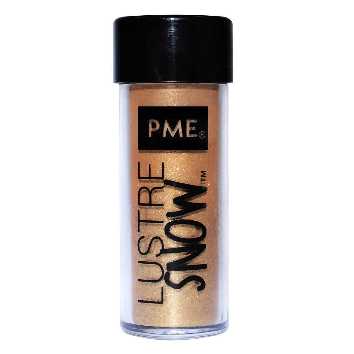 PME Edible Lustre Snow Sprinkle - Gold | 10g | Shaker Bottle 4