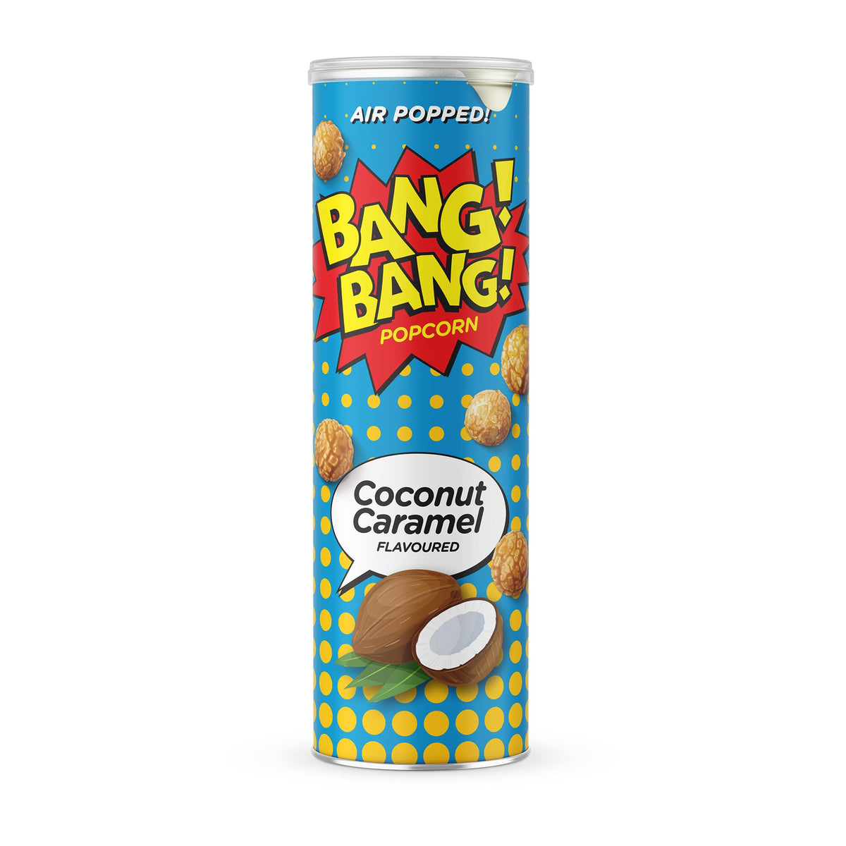 Ko-Lee Bang Bang Popcorn - Butter & Coconut Flavour | Air Popped | 85g