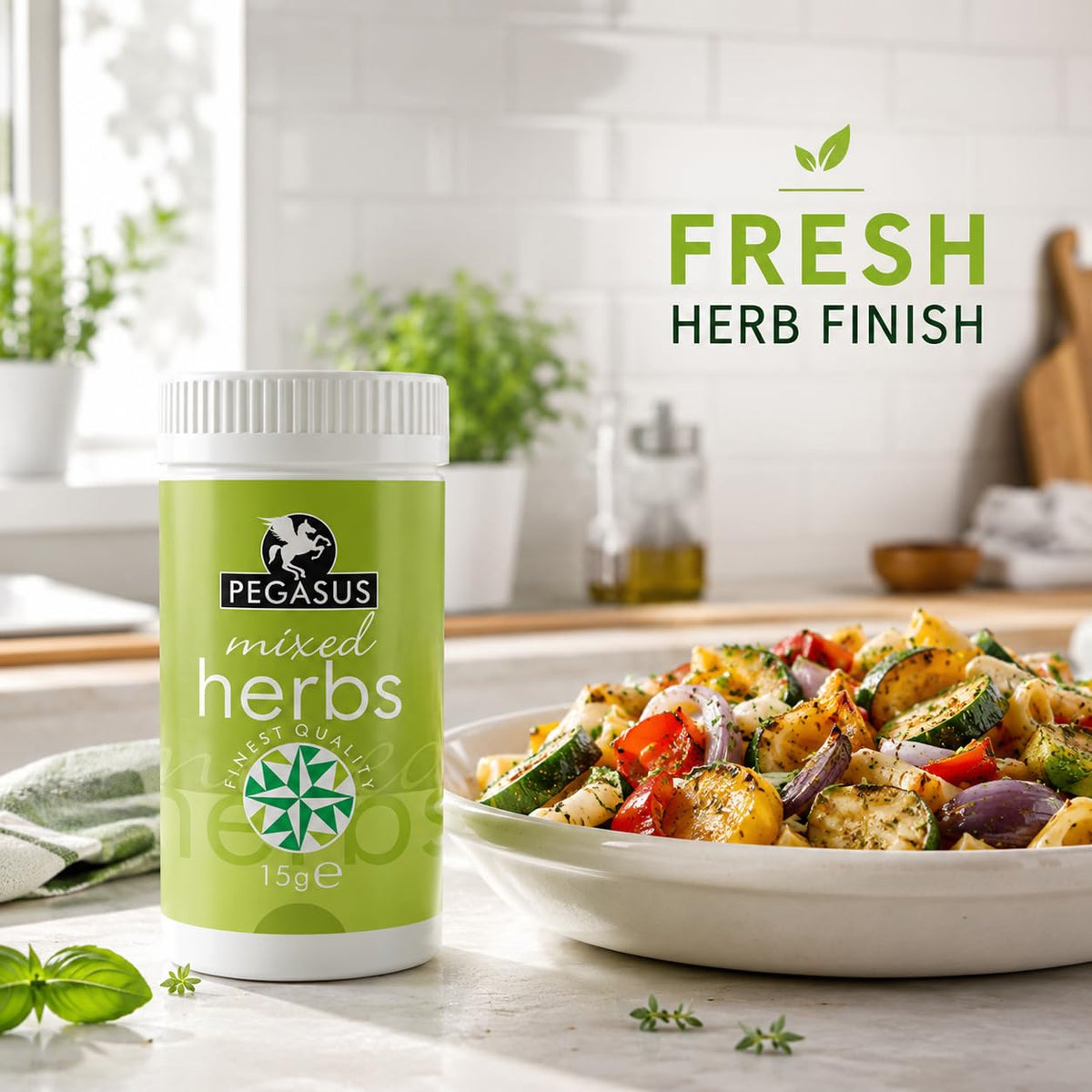 Pegasus Mixed Herbs - 15g | Premium Dried Herb Blend for Cooking & Baking 5