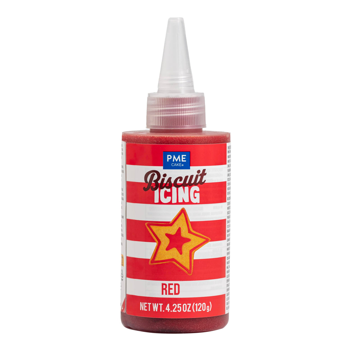 PME Red Biscuit Icing - Ready-to-Use for Cookie Decorating | 120g