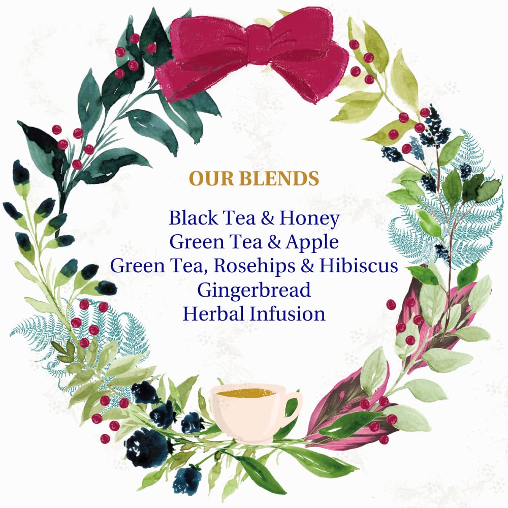 New English Teas Christmas Tea Advent Calendar - 50 Teabags, 25 Days 7