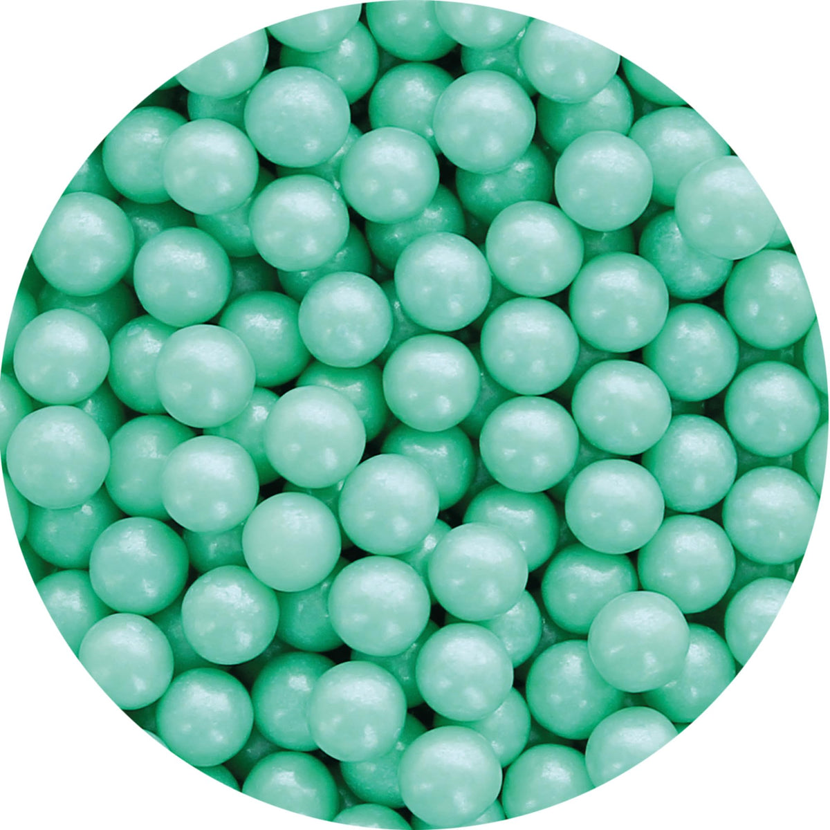 Culpitt Select Turquoise Pearls - 7mm Edible Cake Decorations | 500g Pouch 4