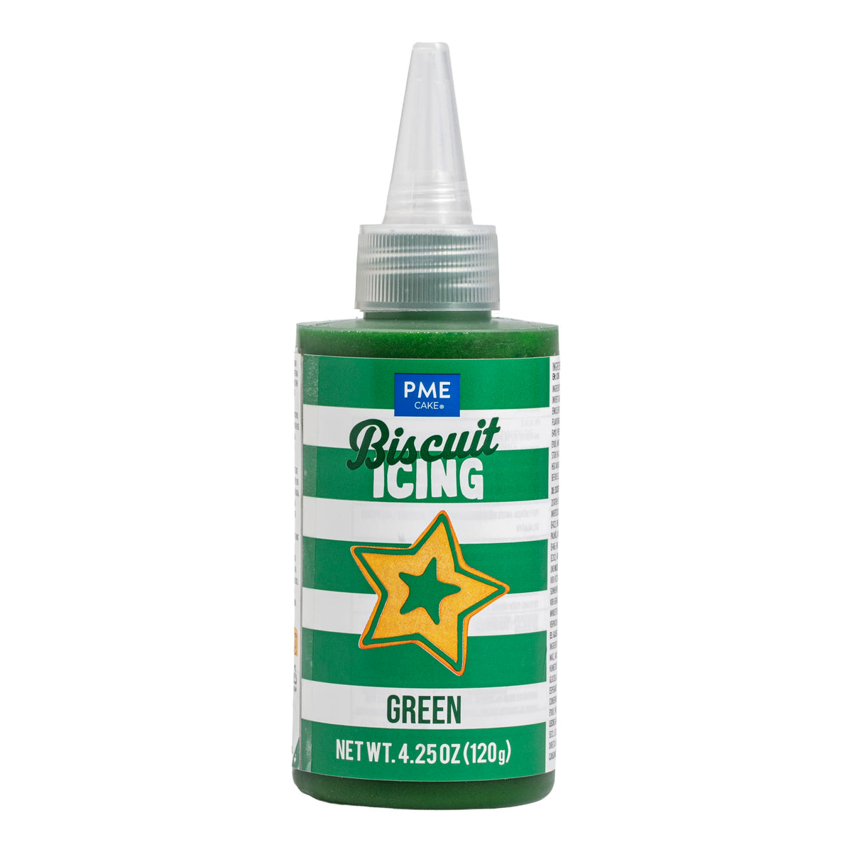 PME Green Biscuit Icing - Ready-to-Use for Cookie Decorating | 120g