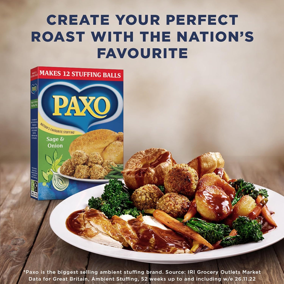 Paxo Sage & Onion Stuffing Mix - 170g 7