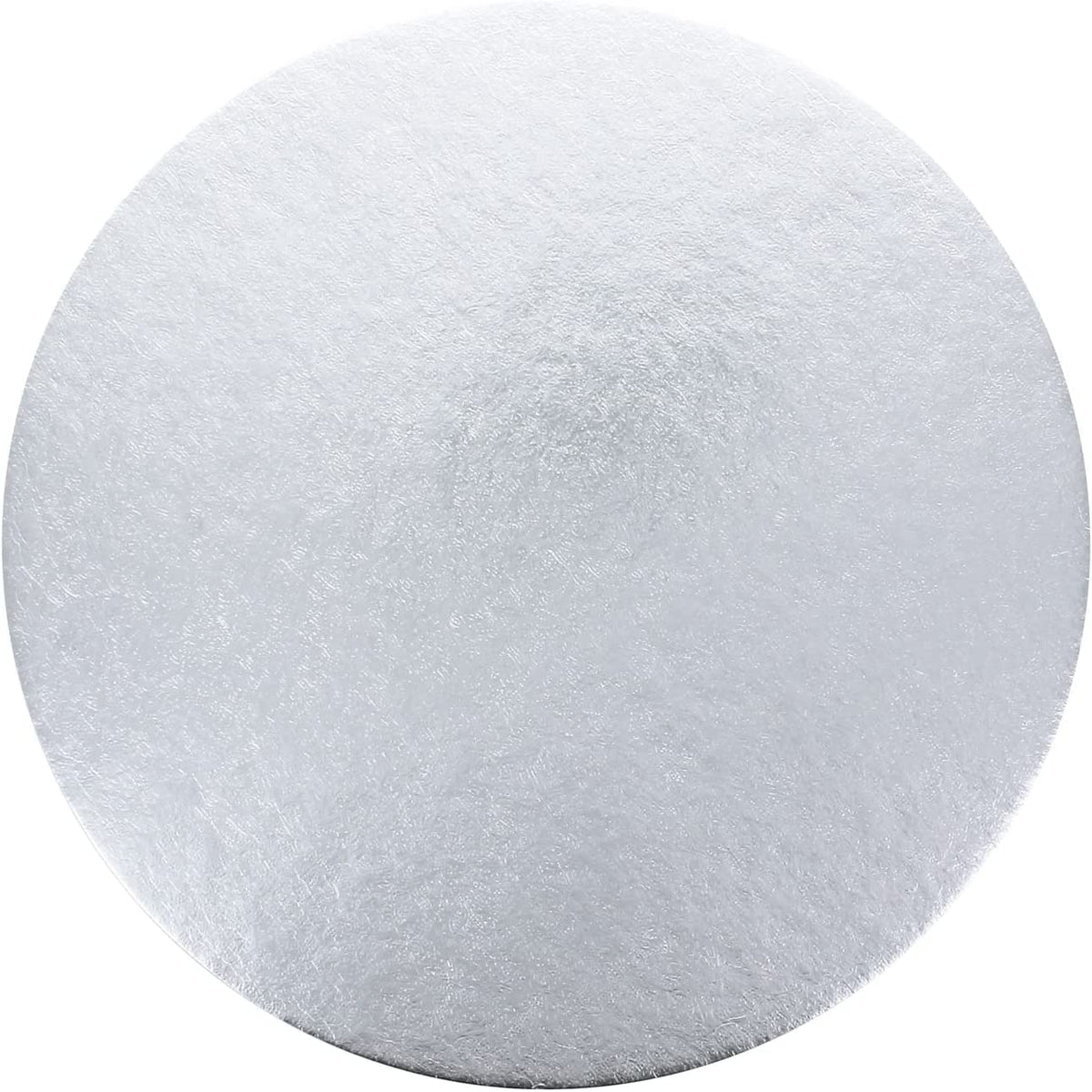 Culpitt Round Cake Cards - 1.8mm Thick, 6 Inch, Pack of 25 | Silver Fern Embossed 6