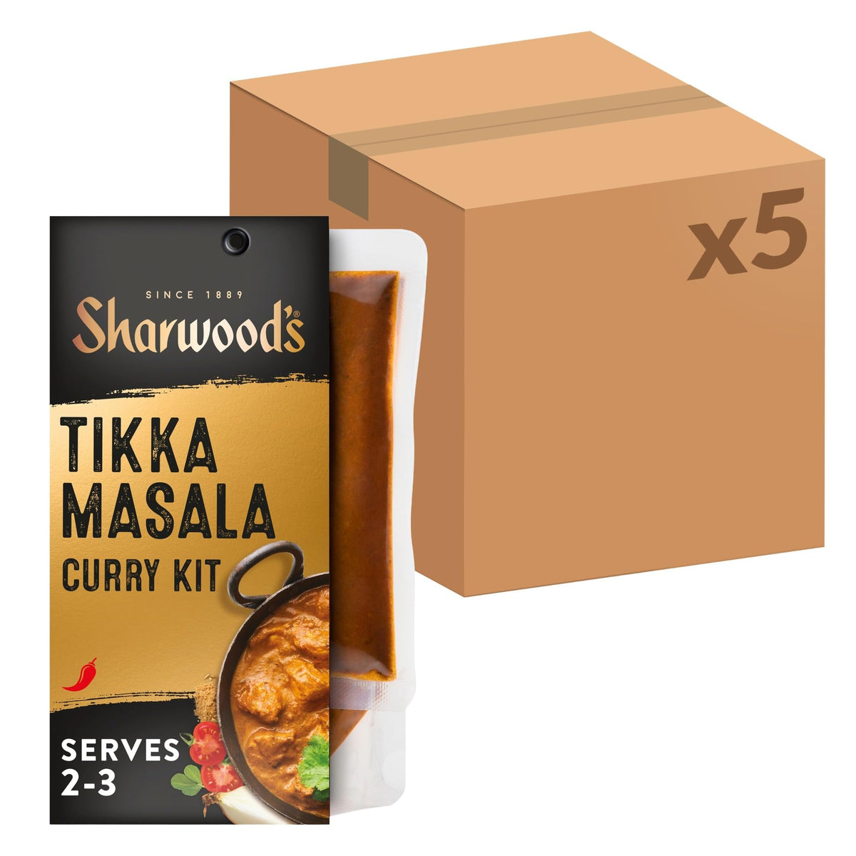 Sharwood's Tikka Masala Curry Kit - 280g Pack of 5
