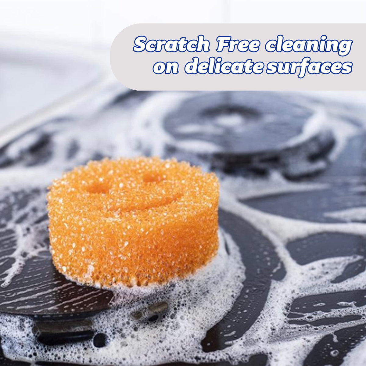Scrub Daddy Colors Sponges - Temperature Controlled, Non-Scratch, Odor Resistant | 2 Pack 6