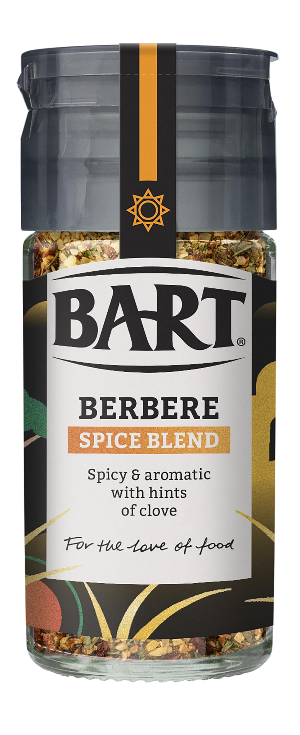 BART Berbere Spice Blend - 6 x 43g Jars | Hot & Fiery | Authentic Ethiopian Flavor