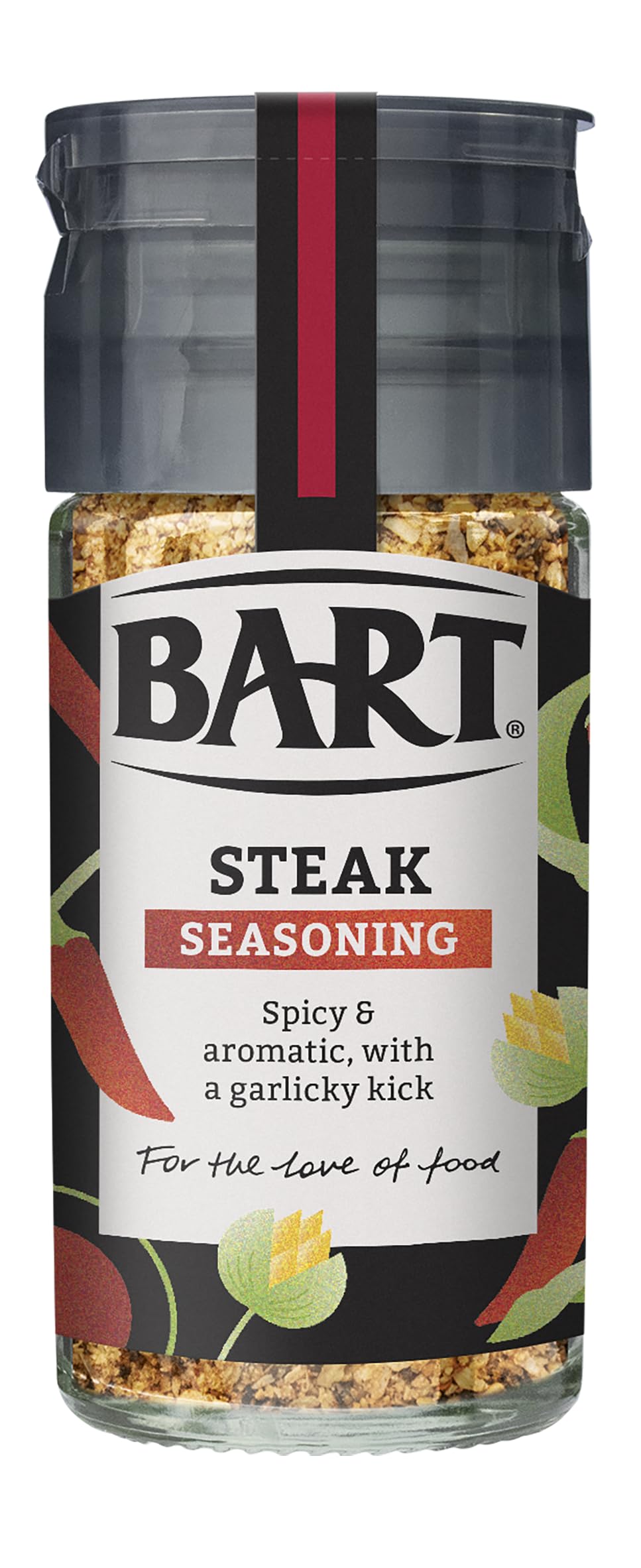 BART Steak Seasoning - Warming Onion & Garlic Blend | 6 x 46g Jars