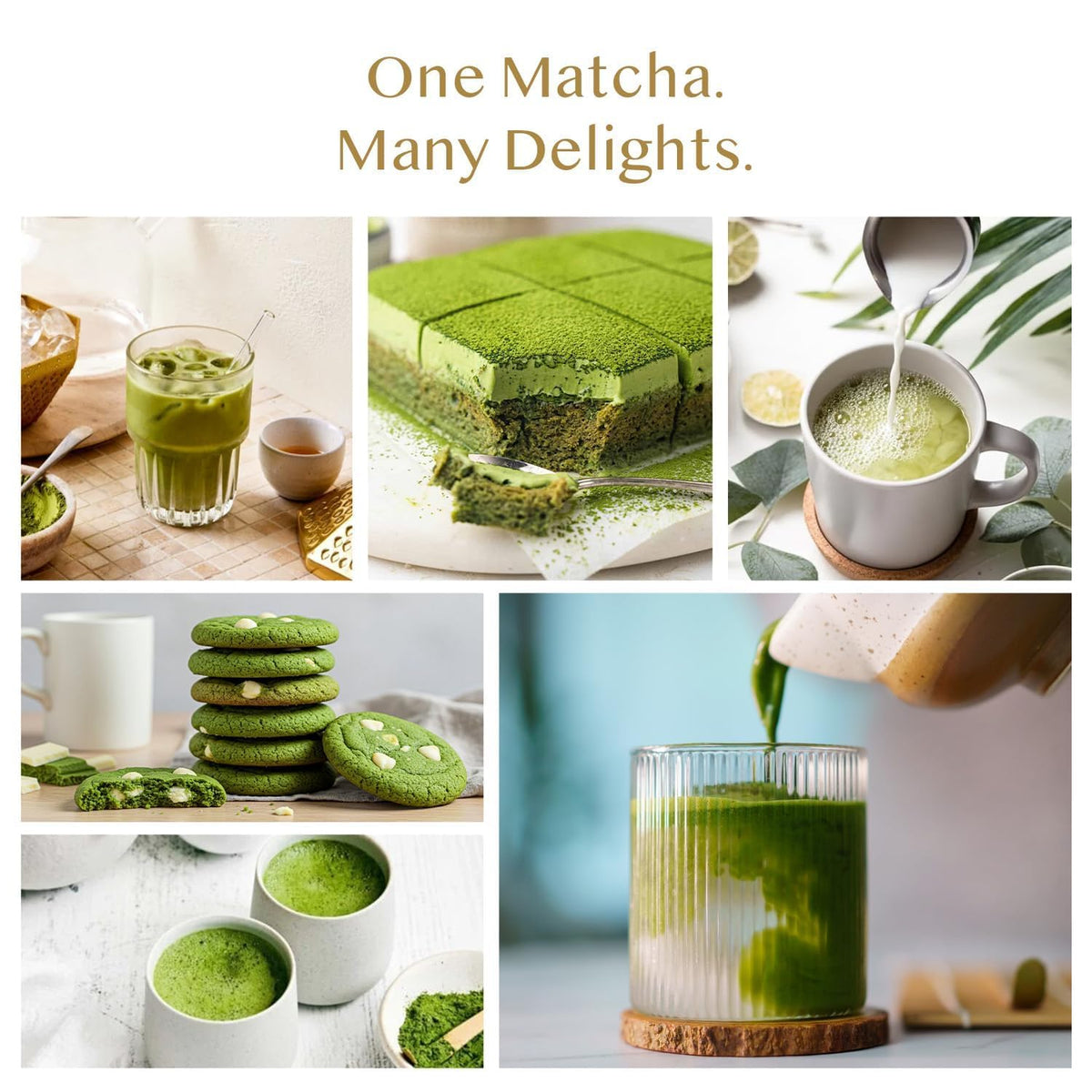 VAHDAM Premium Matcha Green Tea Powder - Smooth, Mild Taste | 50g | Shizuoka, Japan Origin 7