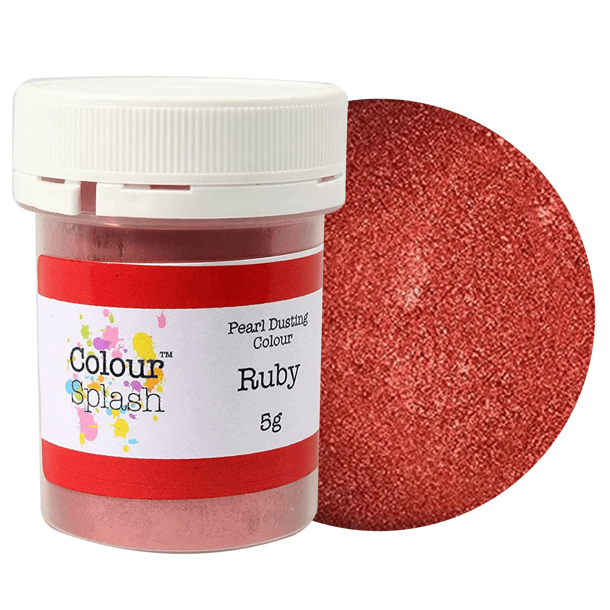 Colour Splash Pearl Food Colouring Dust - 5g Edible Lustre Powder for Cakes