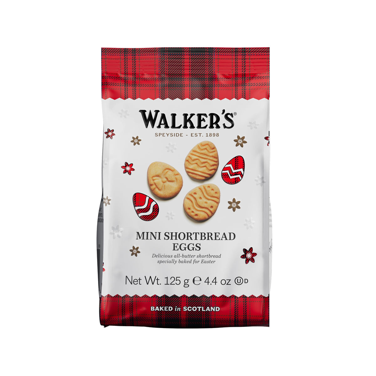 Walkers Mini Easter Eggs Shortbread - 90g | Scottish Butter | Traditional Recipe