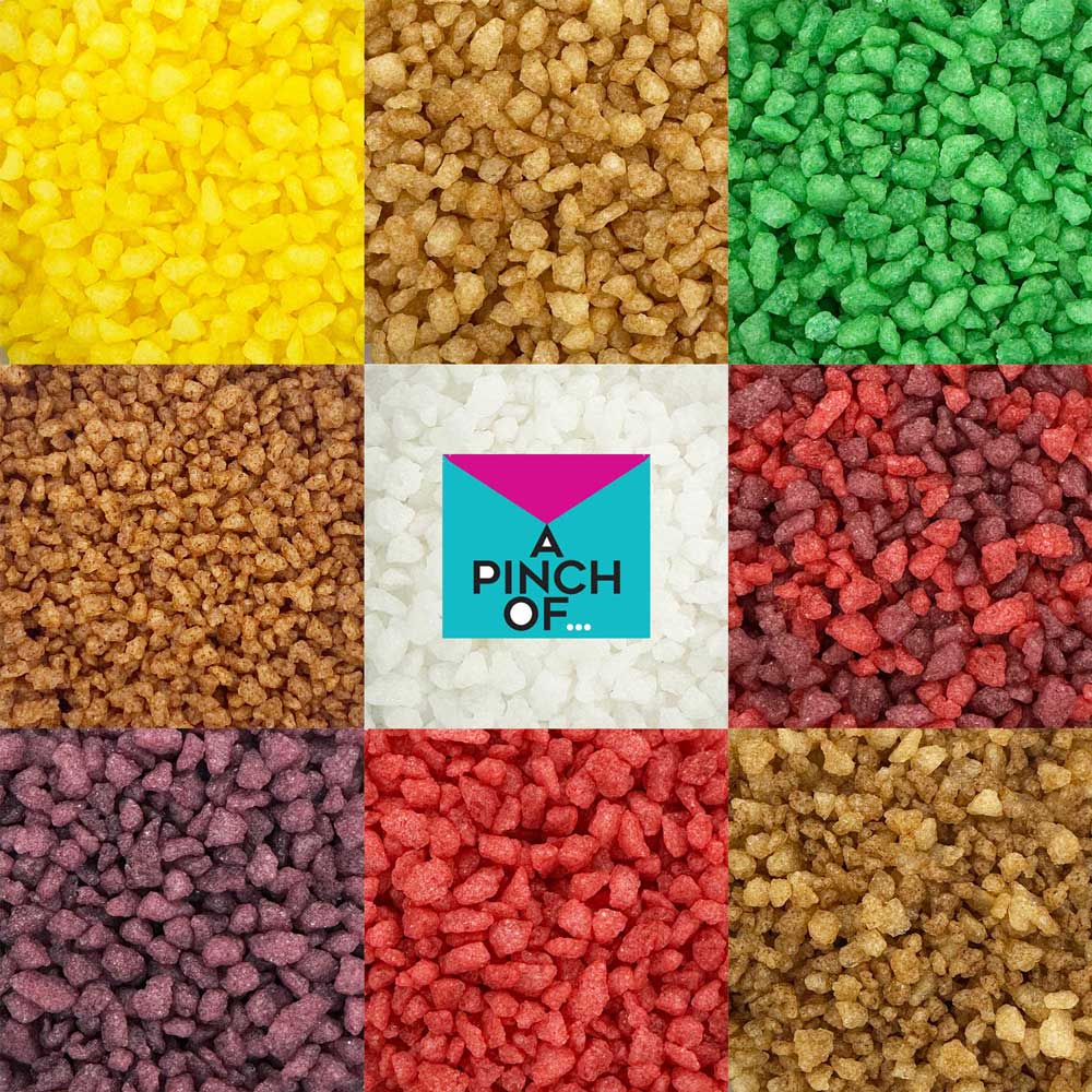 A Pinch of Sugar Crunch Lemon Flavoured Cake Topper Sprinkles - 30g 4