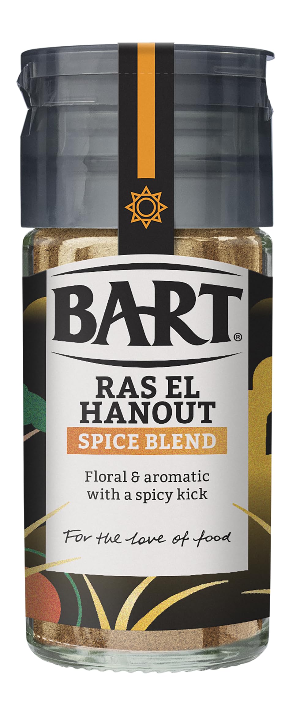 BART Ras El Hanout Spice Blend - 6 x 35g Jars | Moroccan Style | Aromatic & Floral