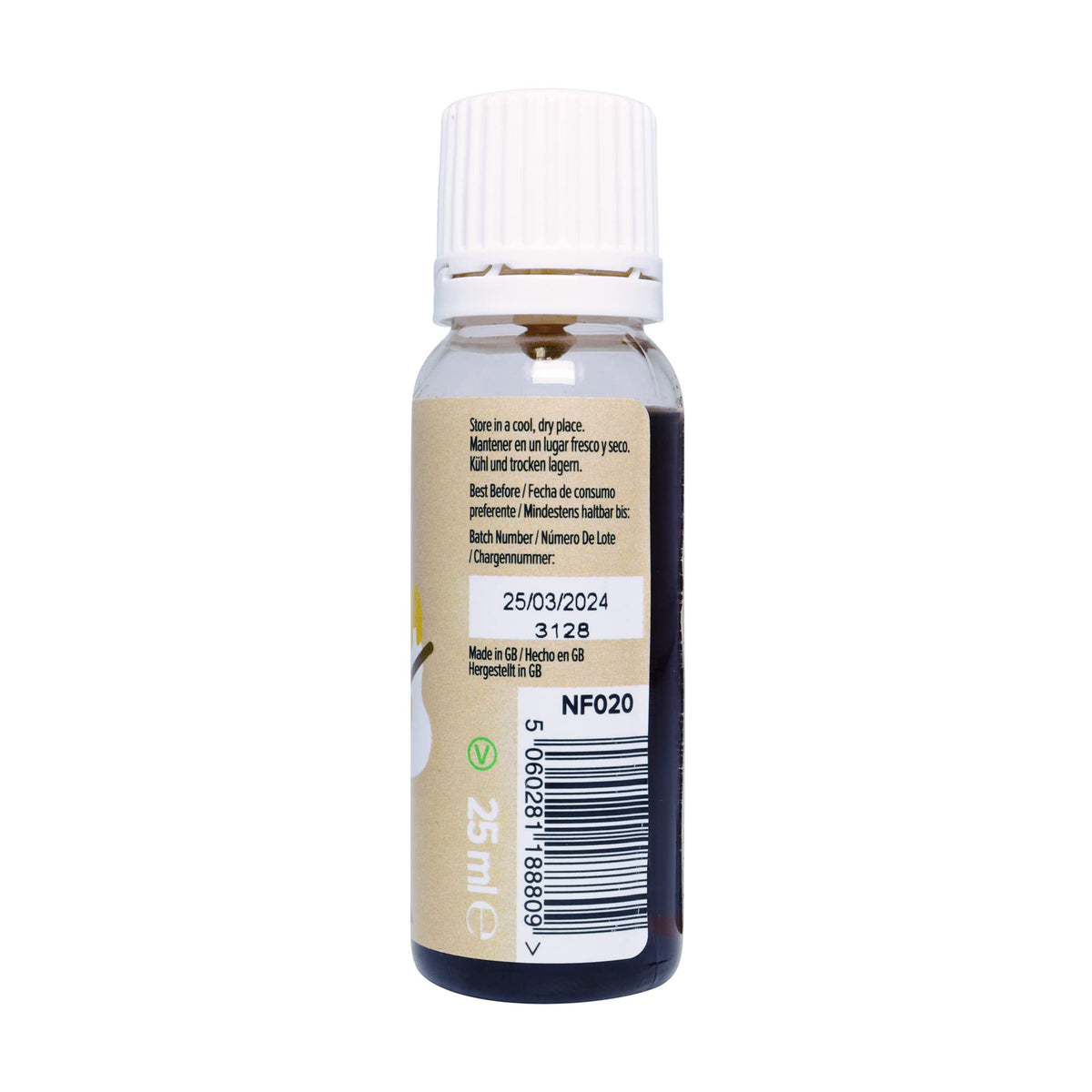 PME Natural Vanilla Flavour - 100% Natural | 25 ml | Alcohol Free 3