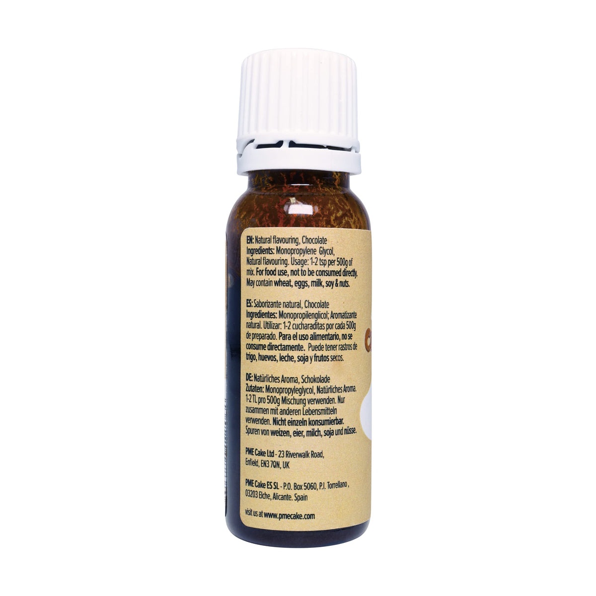 PME Chocolate Natural Flavouring - 25 ml Bottle (Pack of 2)