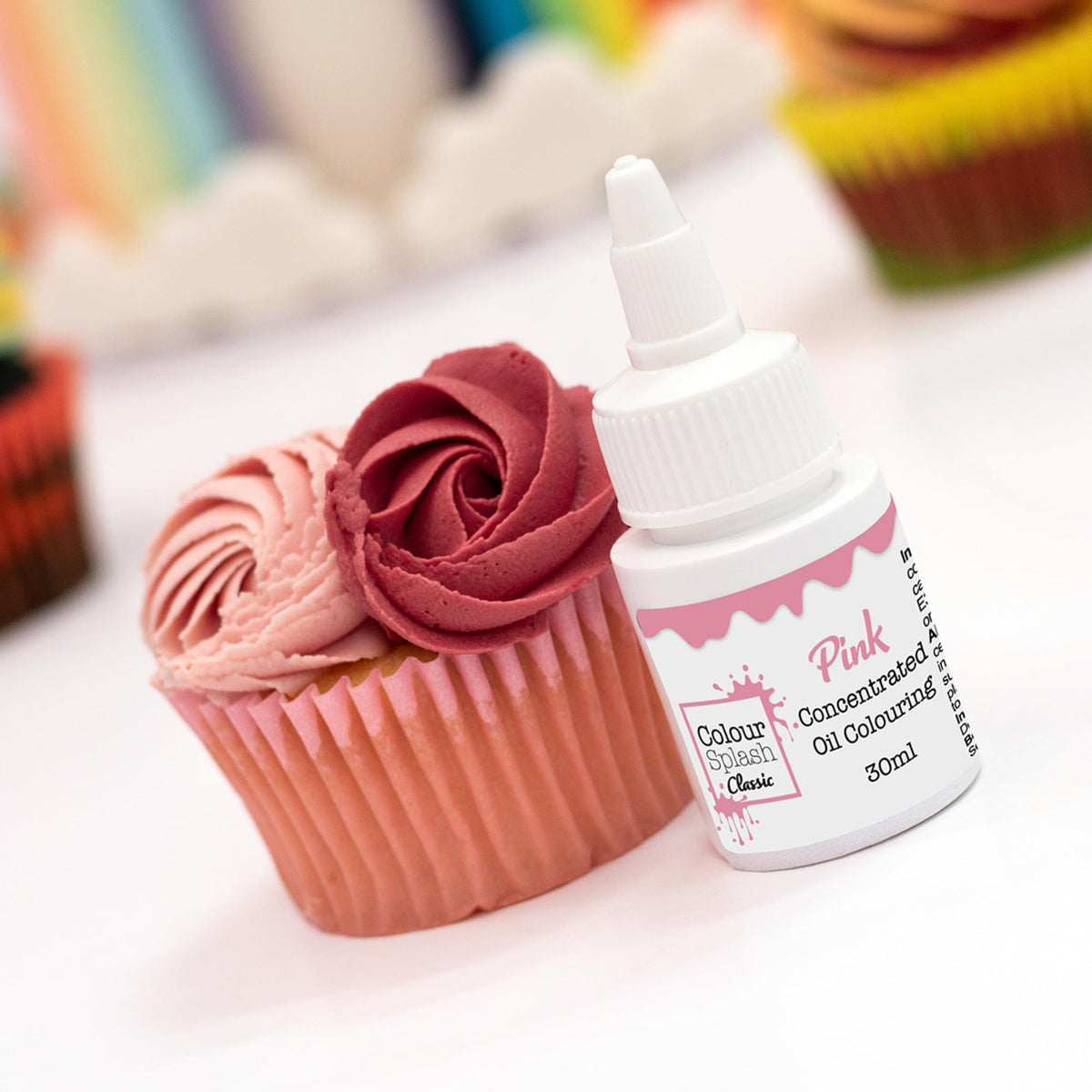 Colour Splash Oil Based Food Colour - Pink | 30ml 7