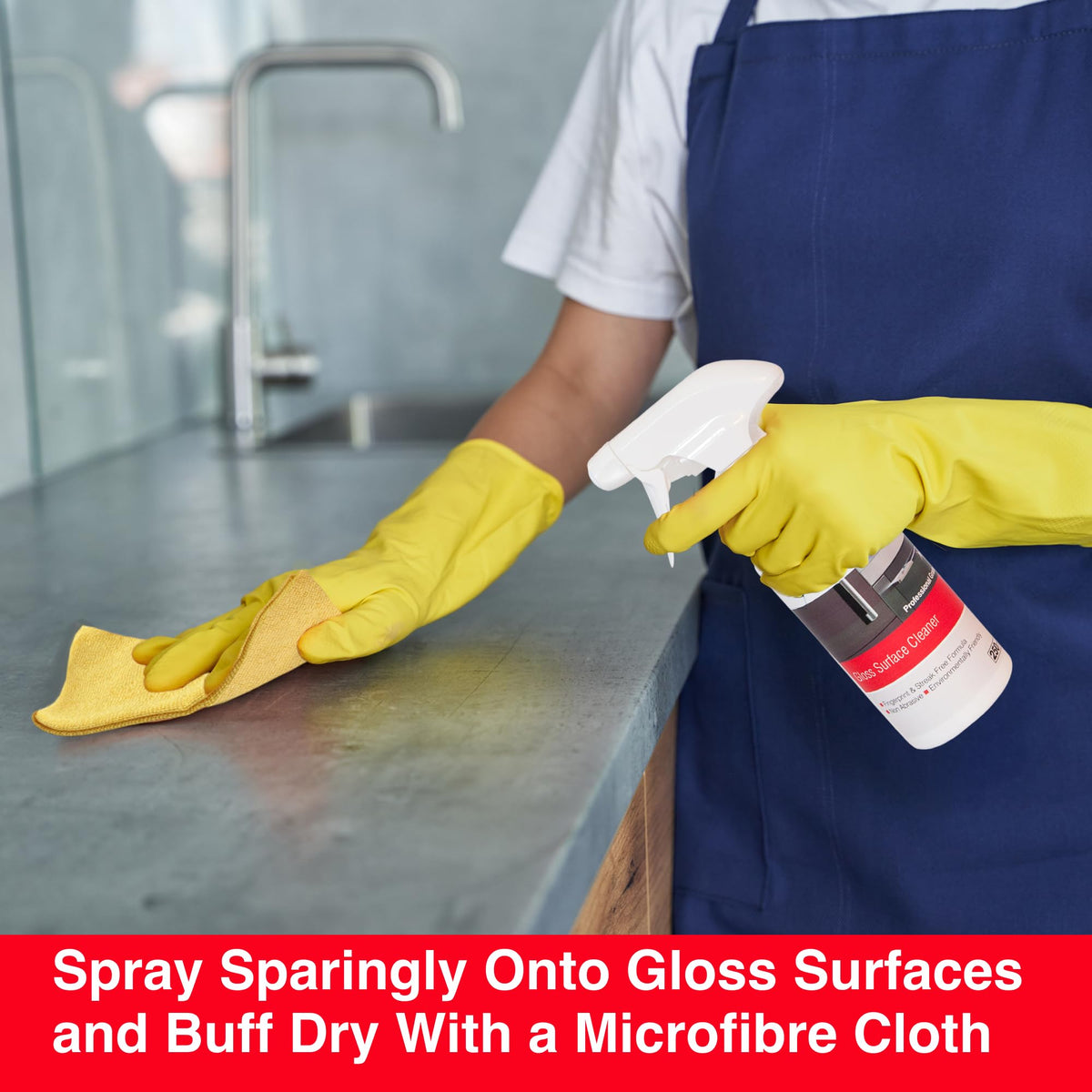 Unika Gloss Surface Cleaner - Anti-Static, Streak-Free Finish | 250 ml Spray | Fresh Scent 5