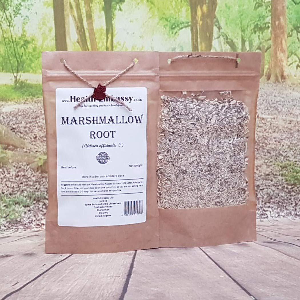 Health Embassy Marshmallow Root - 100g | Herbal Tea | Wild-Collected 2