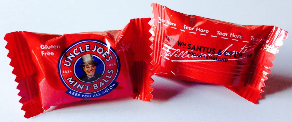 Uncle Joe's Mint Balls - Traditional Mints | 120g Tin | Pack of 2 3