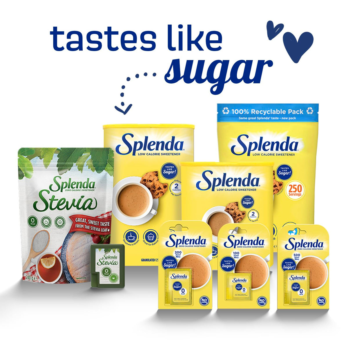 Splenda Stevia No Calorie Sweetener - Zero Calories, Baking Friendly | 240g Pouch 7