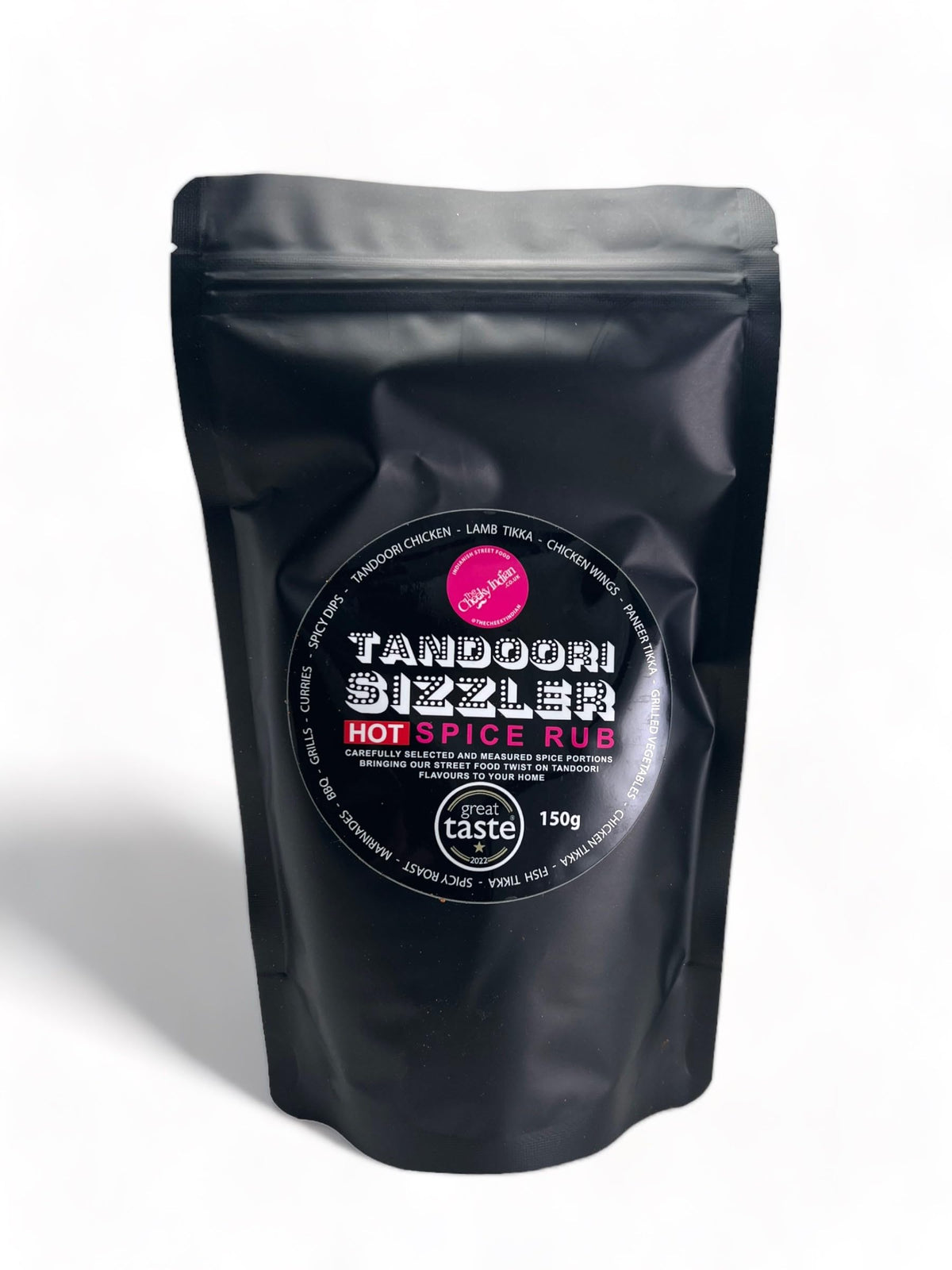 THE CHEEKY INDIAN Tandoori Sizzler Hot Spice Rub - 150g | Vegetarian | Gluten-Free 1