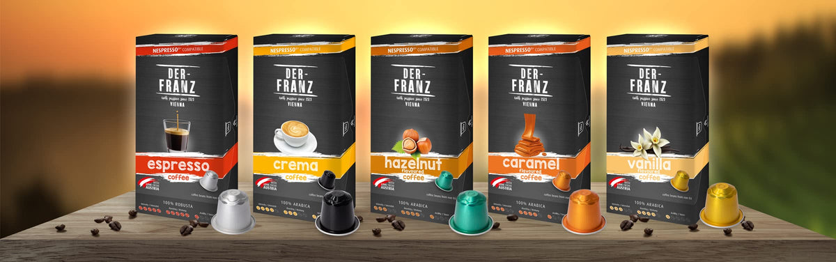 Der-Franz Crema Coffee Capsules - Nespresso Compatible, 10 Count 4
