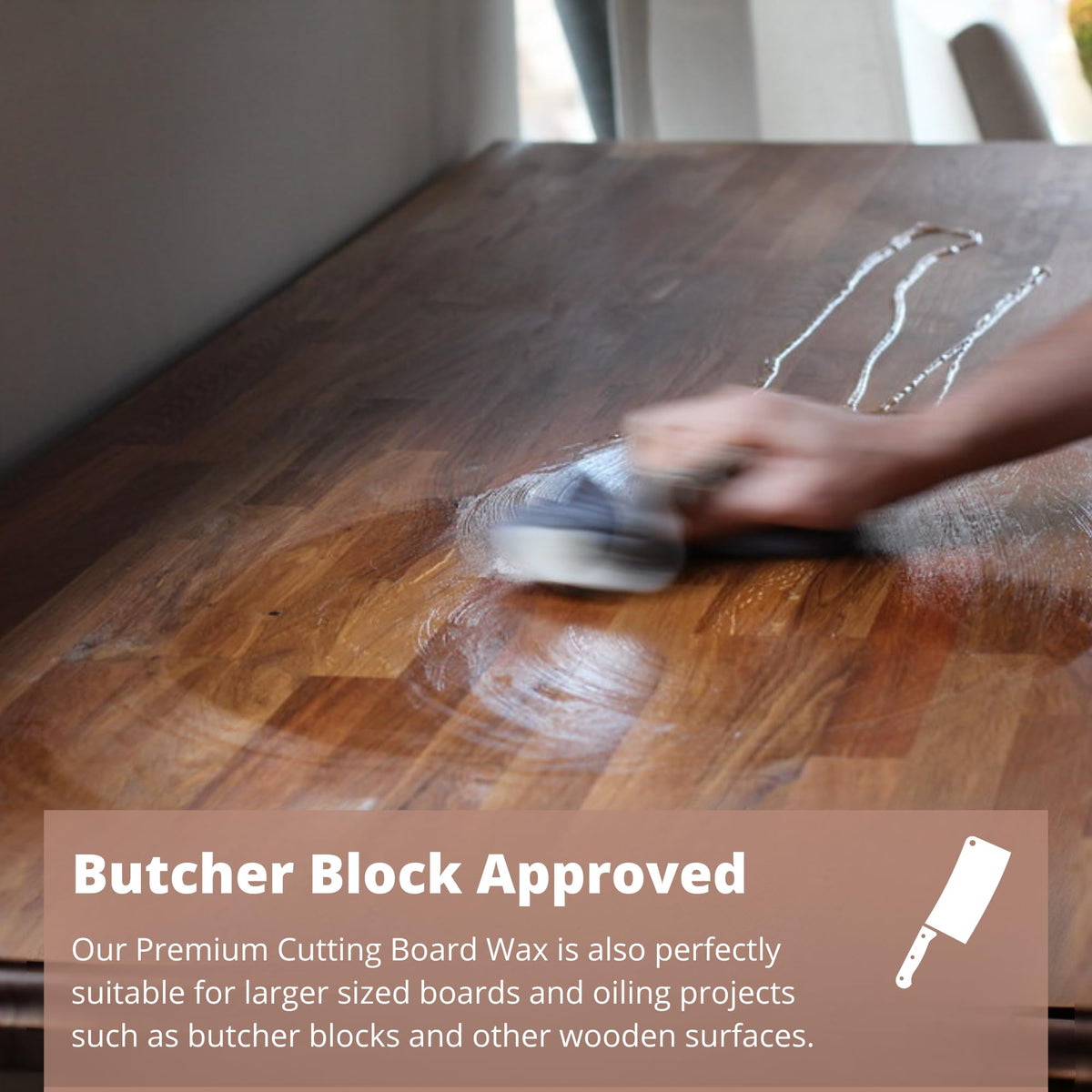 The Block & Board Company Cutting Board Wax - Food Safe & Water Resistant | 250 ml Liquid 5