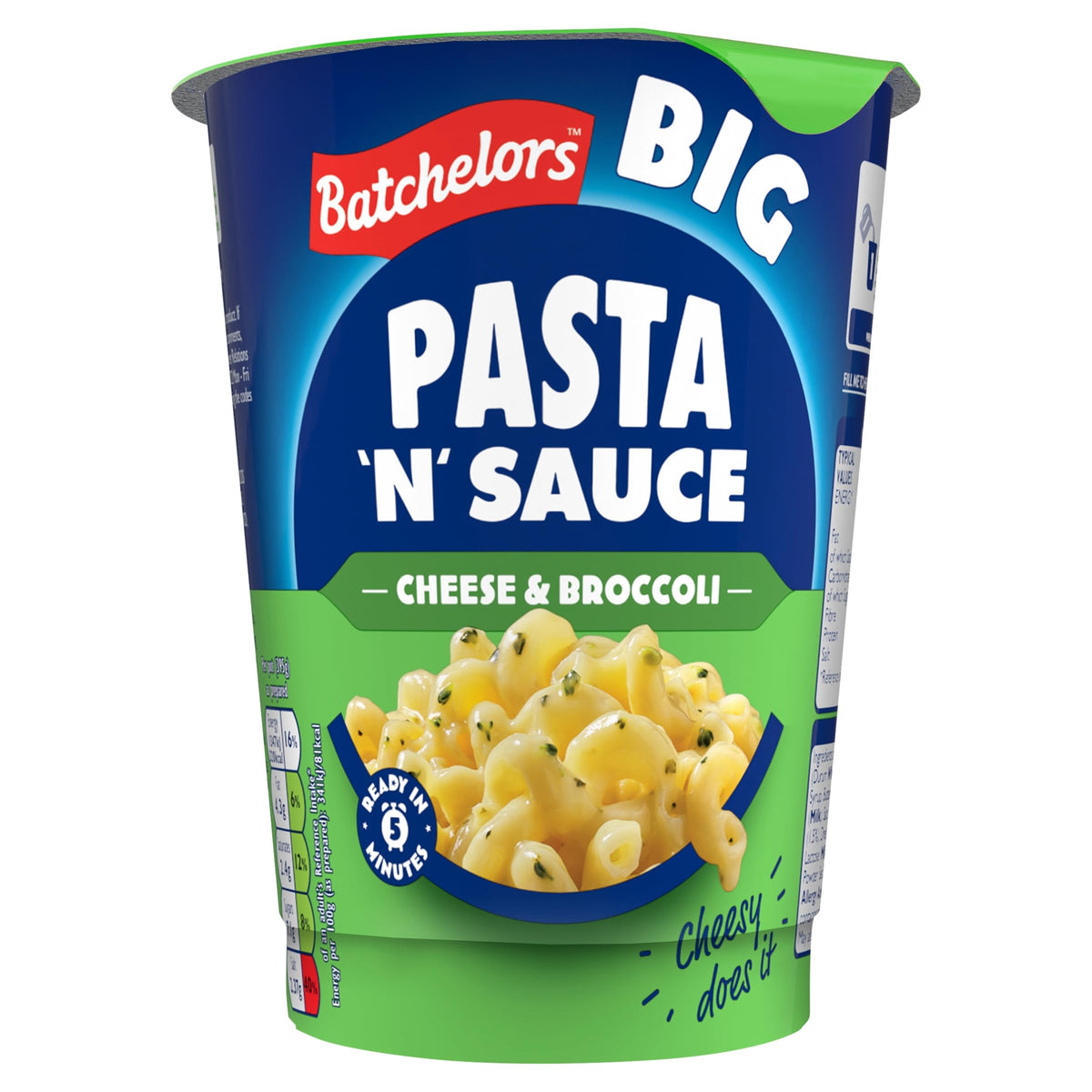 Batchelors Cheese & Broccoli Pasta & Sauce - 6 x 85g Pots
