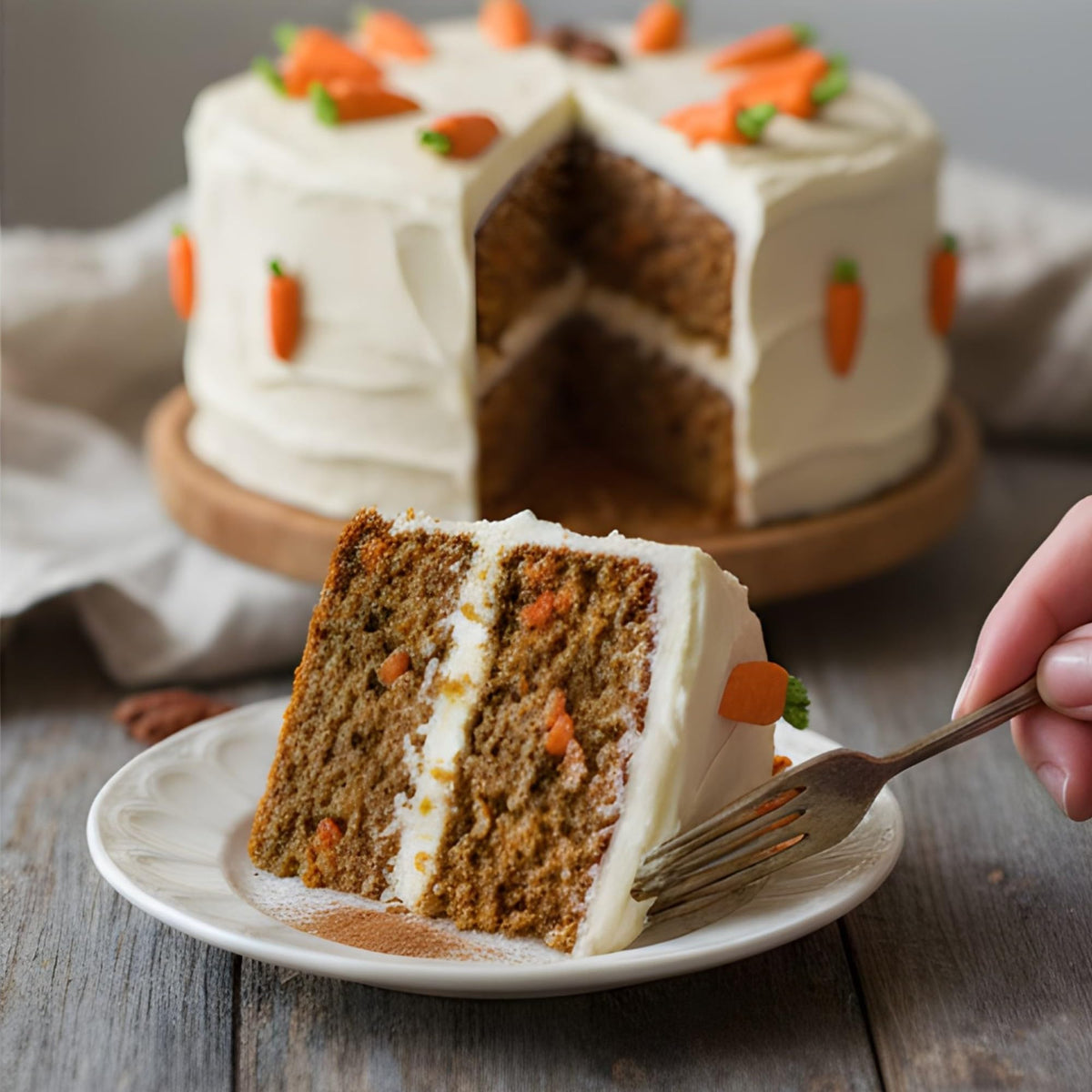 Culpitt Carrot Edible Cake Toppers - 60 Pack 3